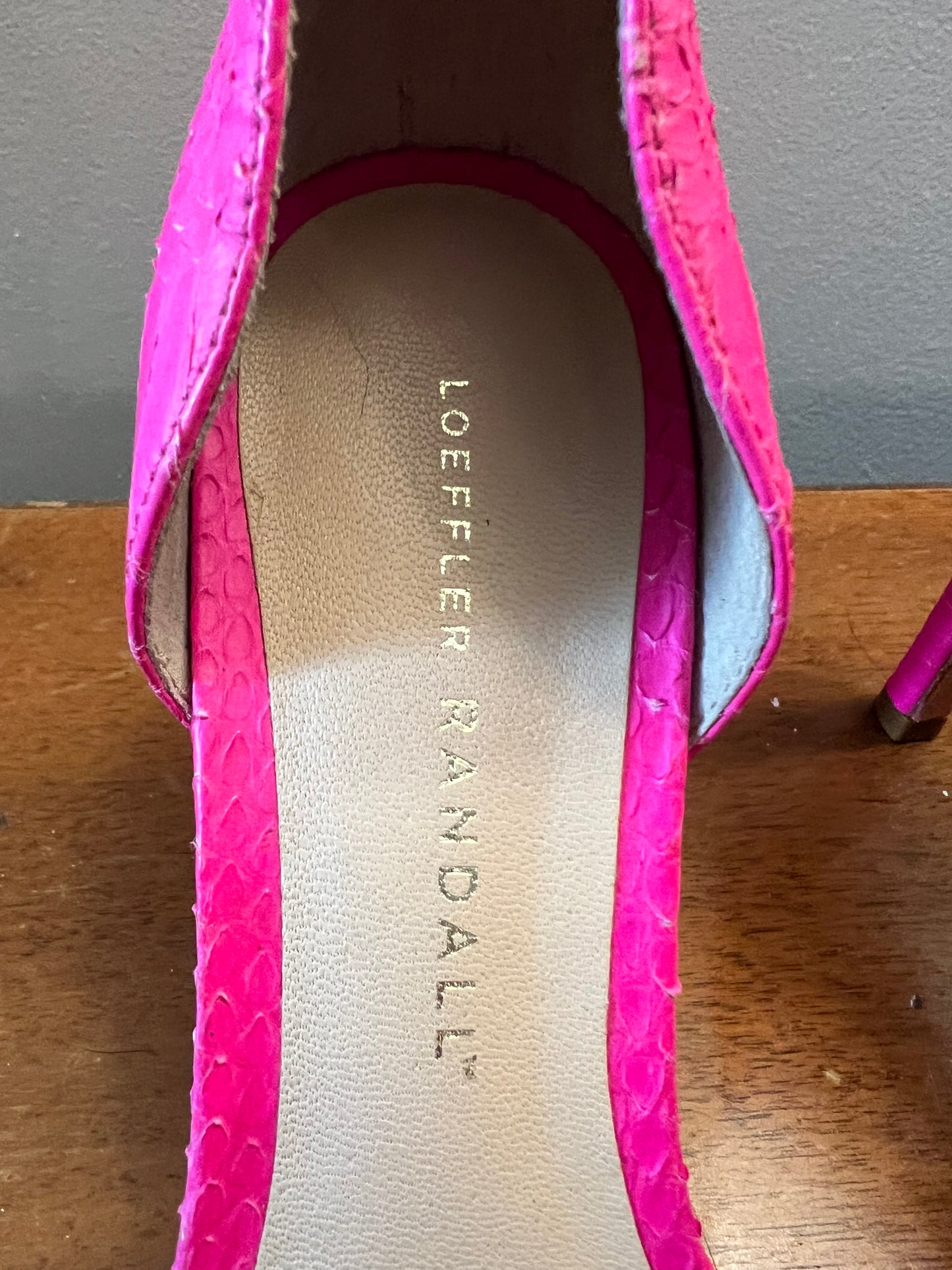 Hot Pink Loeffler Randall Heels size 6.5