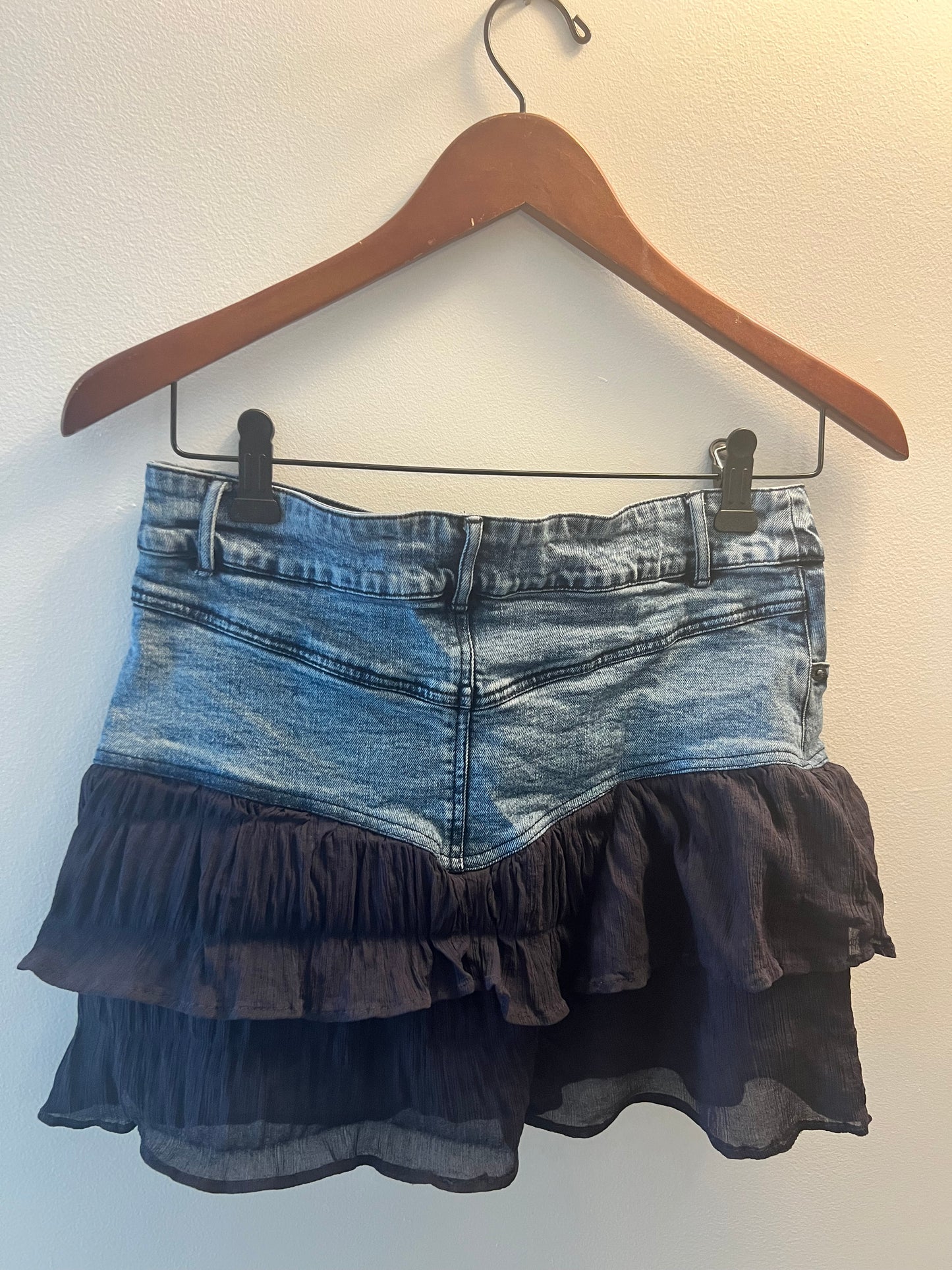 Denim Mini Skirt - Basic Pleasure Mode - size S