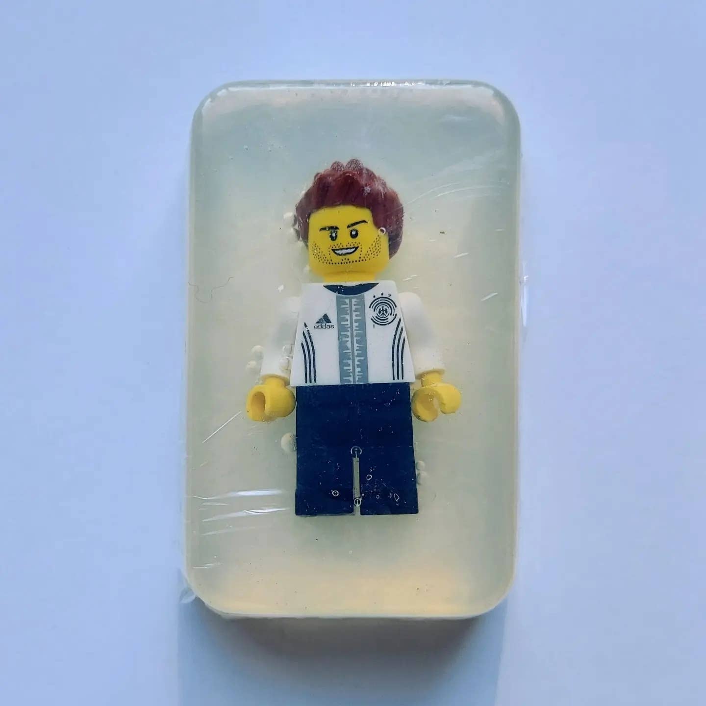 Holiday Minifigure Soap (Orange Scented)