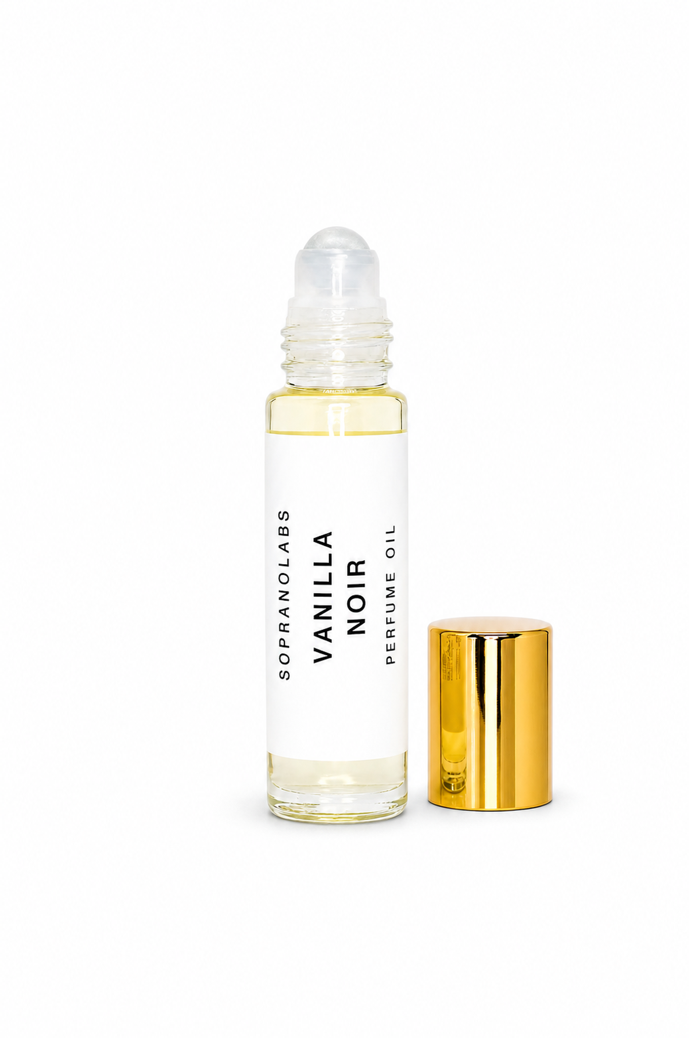 VANILLA NOIR Vegan Perfume Oil. Roll on 10 ml