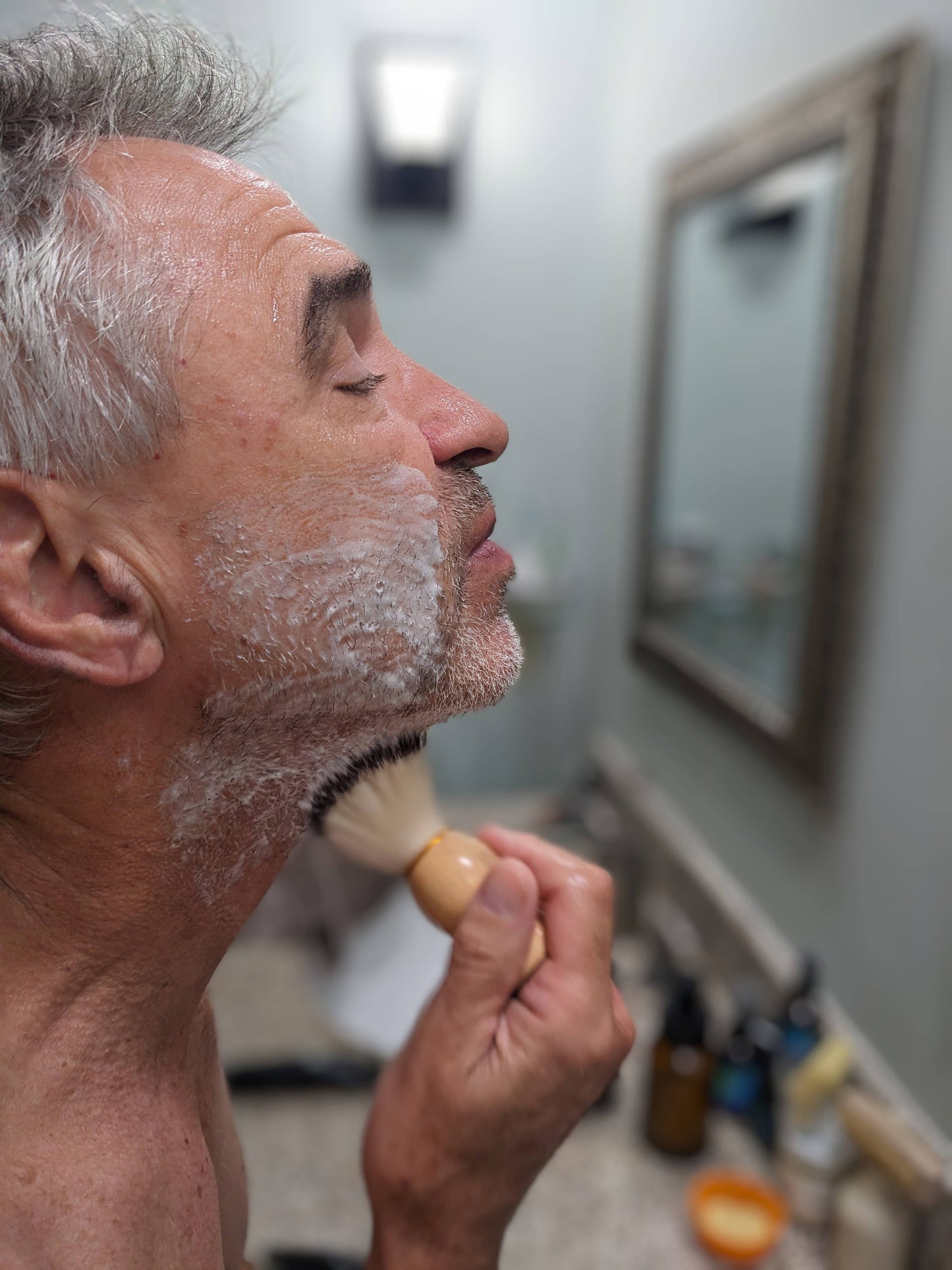 Tangie Shave Cream Bar – Zero Waste Face & Body