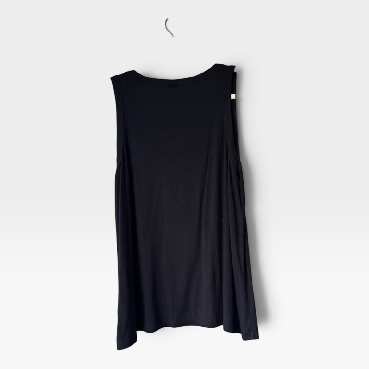 Old Navy Luxe Black Relaxed Fit Tank Top, Size M