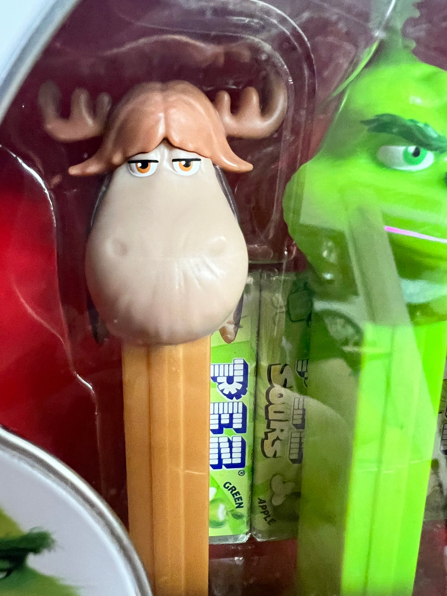 Collectible Grinch Pez Set 4-Dispenser Set