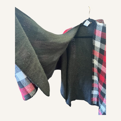 Woolrich Plaid Blanket Shawl, one size