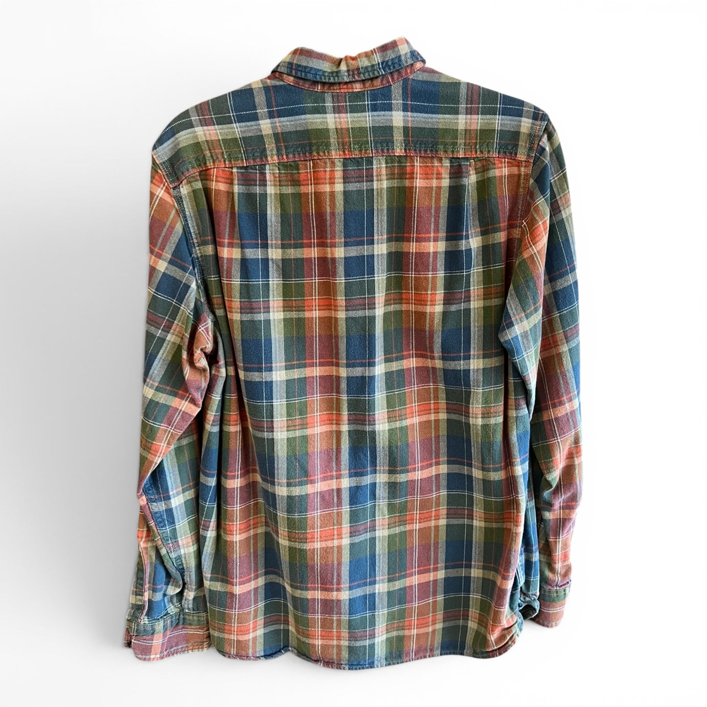 L.O.G.G. H&M Y2K Flannel Button Down Shirt, size s