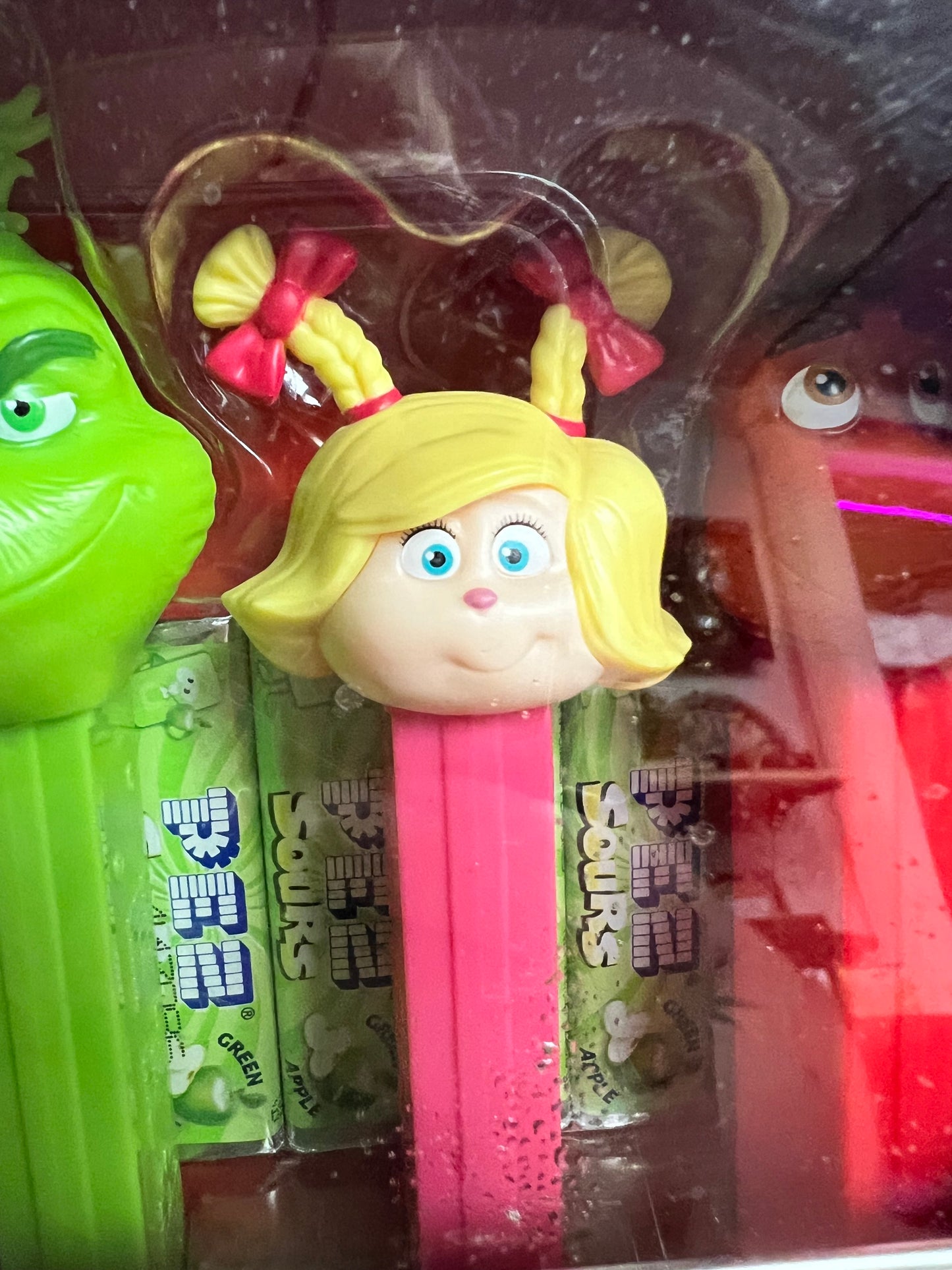 Collectible Grinch Pez Set 4-Dispenser Set