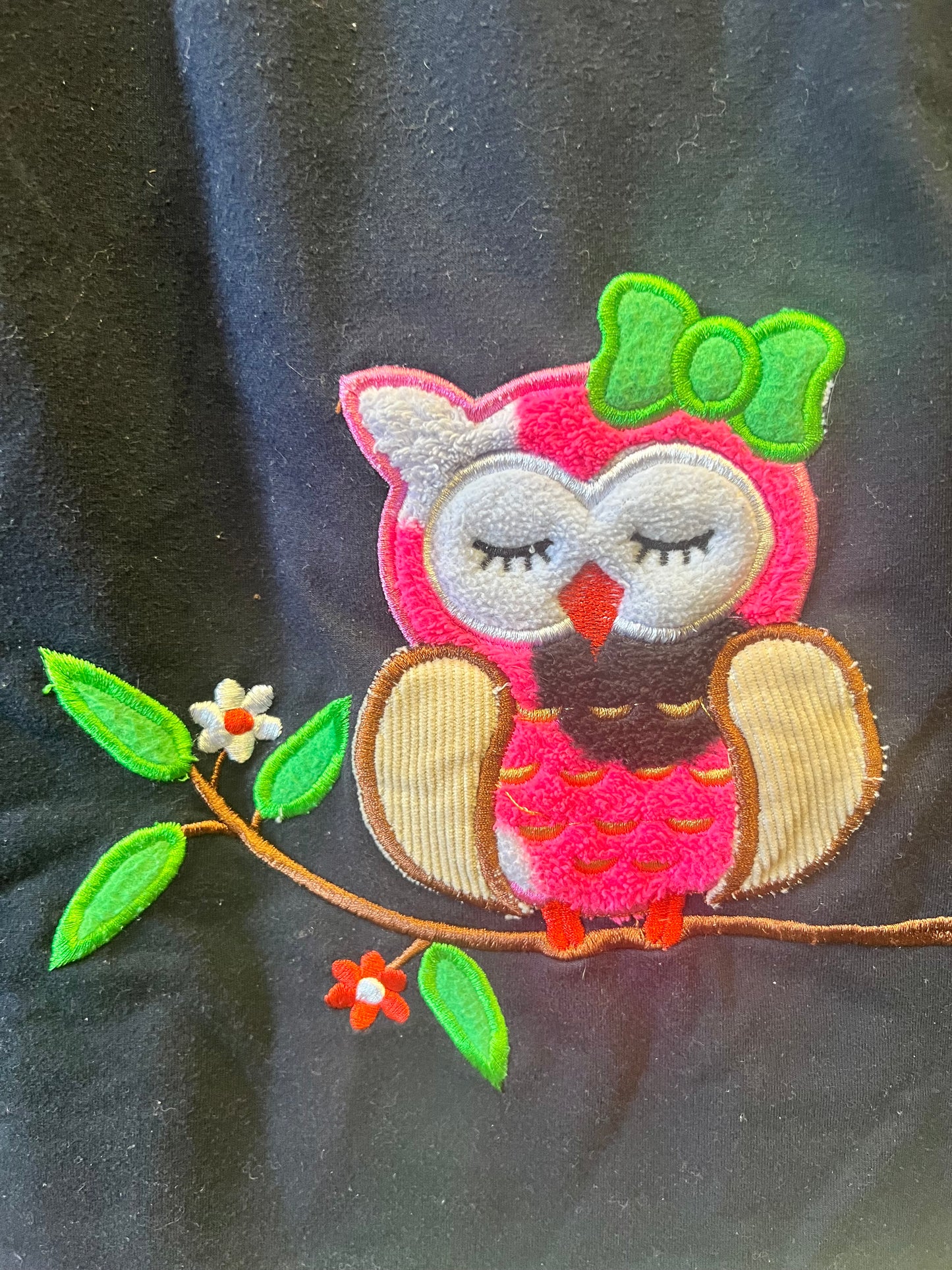 Lele Vintage Kids Owl Dress, size 4T