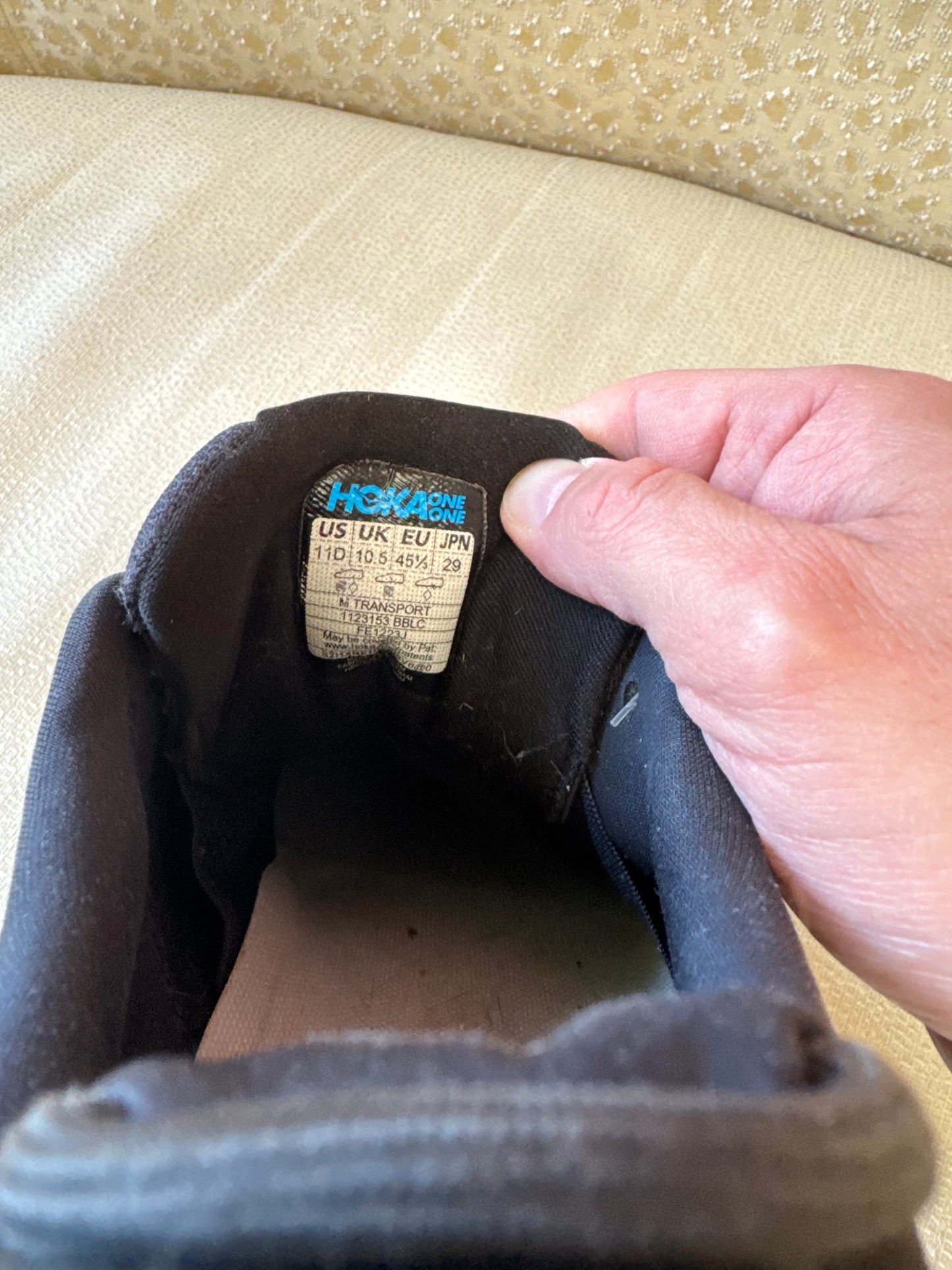 Black Hokas, Men’s size 11