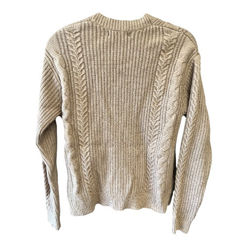 Banana Republic Beige Cable Knit Cardigan, size xs