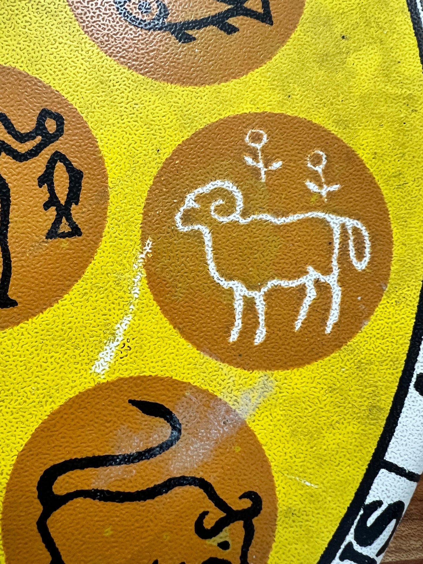 Vintage Zodiac-themed Bathroom Scale