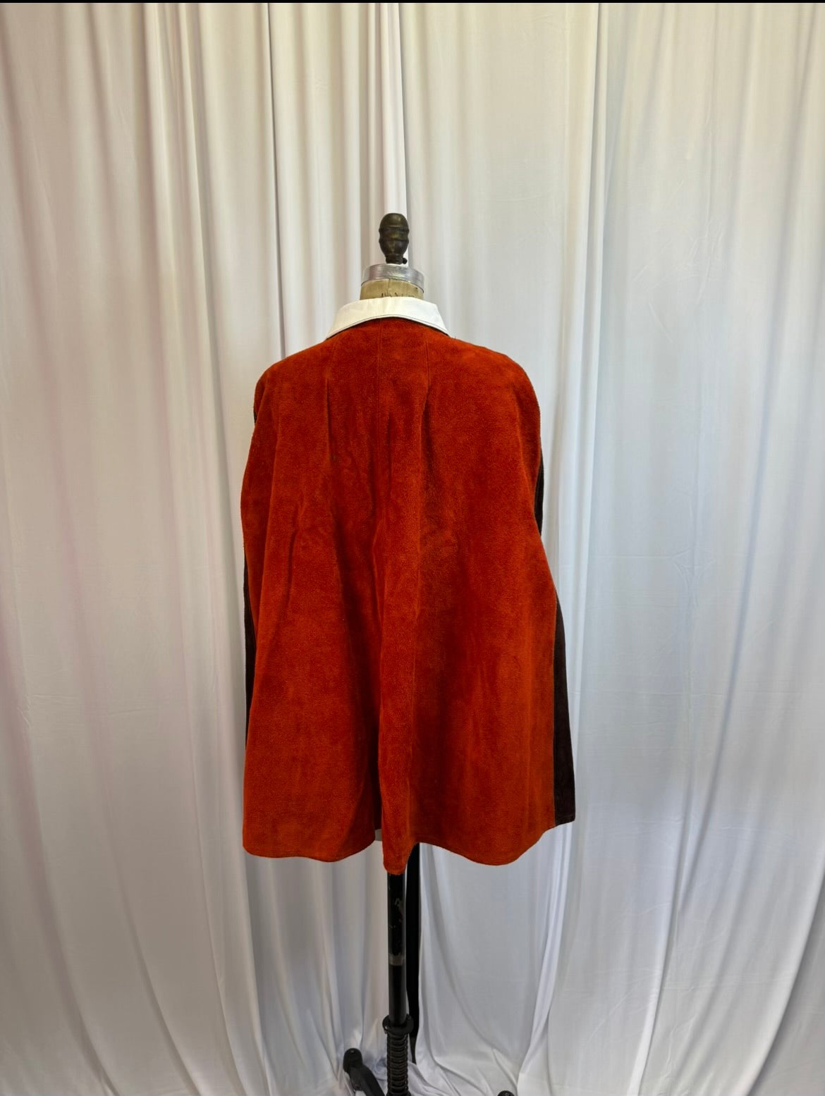 1960s Suede Cape
