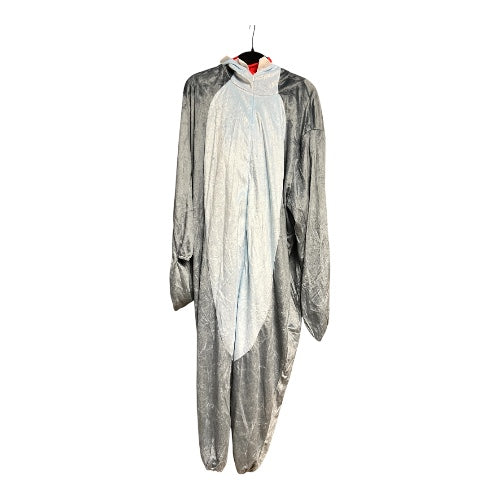 Adult Shark Onesie Halloween Costume, one size fits most
