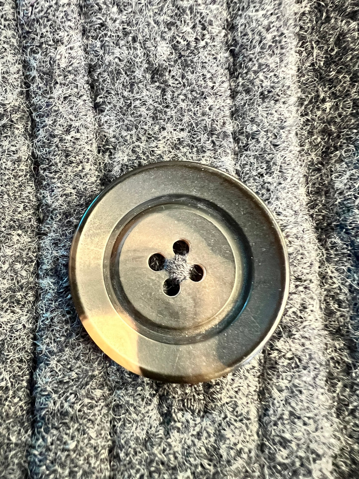Boden Short Gray Wool Coat, size 10