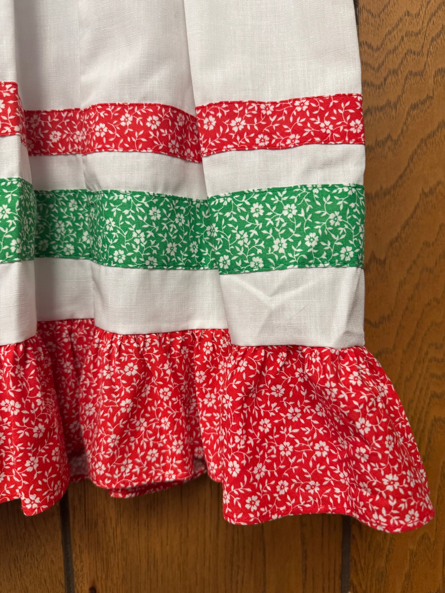 Vintage 70s Girls Cat Dress size 6x