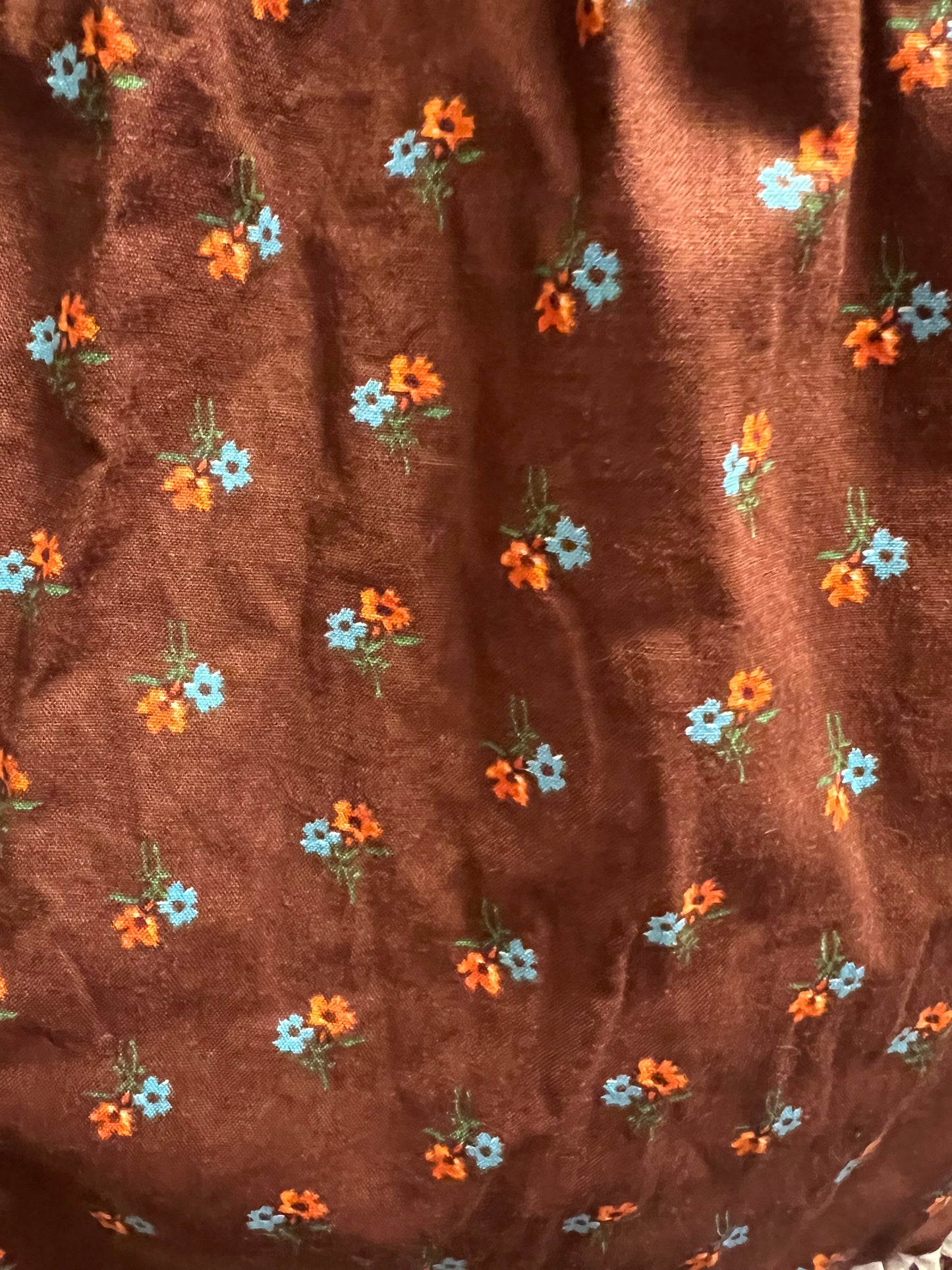 Polly Flinders Vintage Girls 70s Dress - size 6x