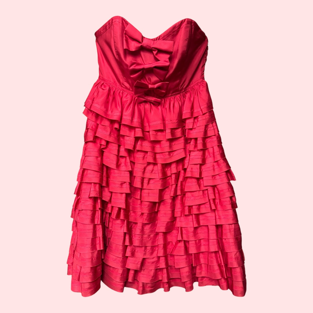 Betsey Johnson Vintage Red Dress size 2