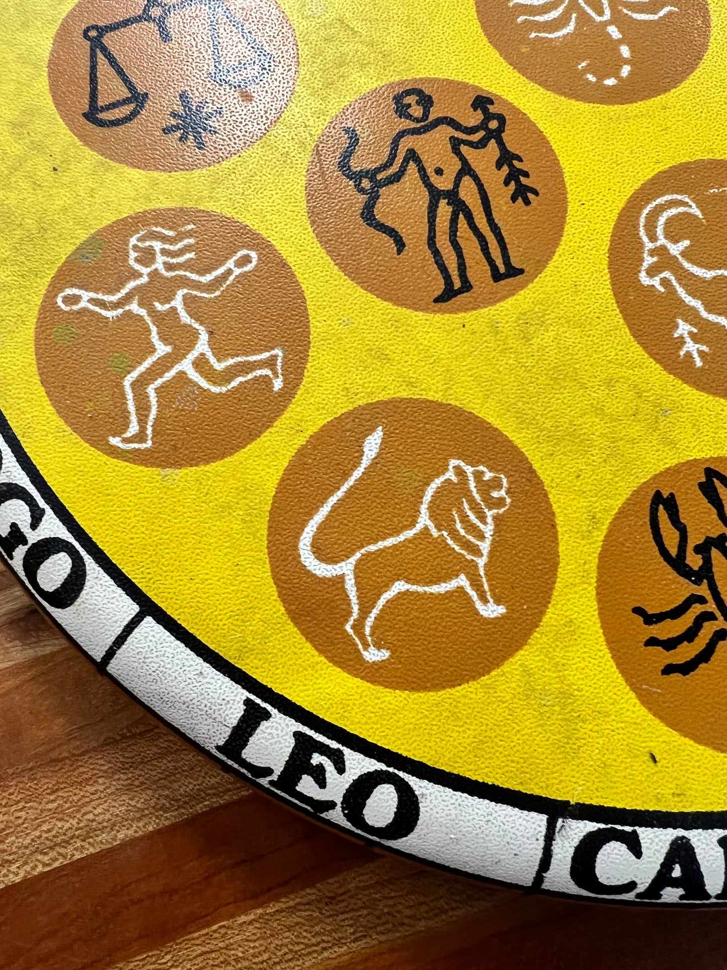 Vintage Zodiac-themed Bathroom Scale
