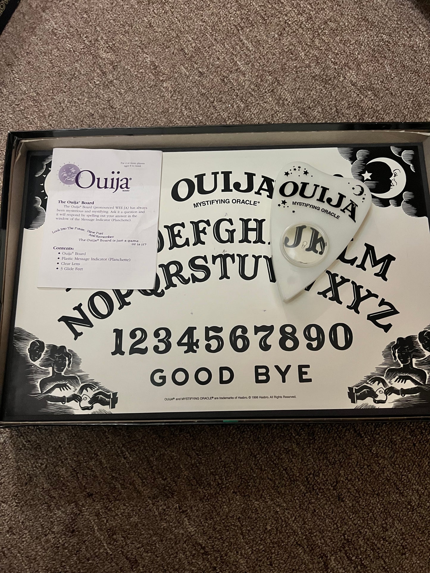 Glow In The Dark Ouija Board