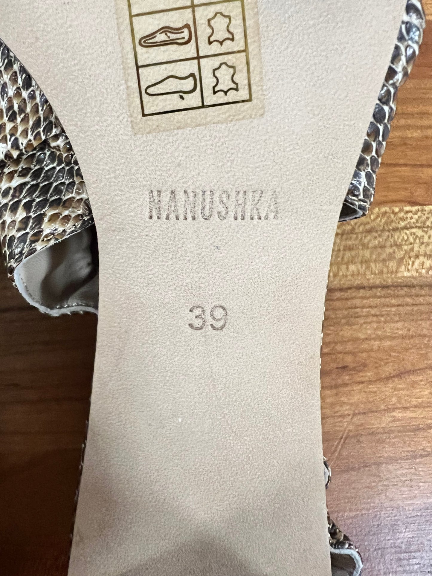 Nanushka Sling-Back Heels-size 39