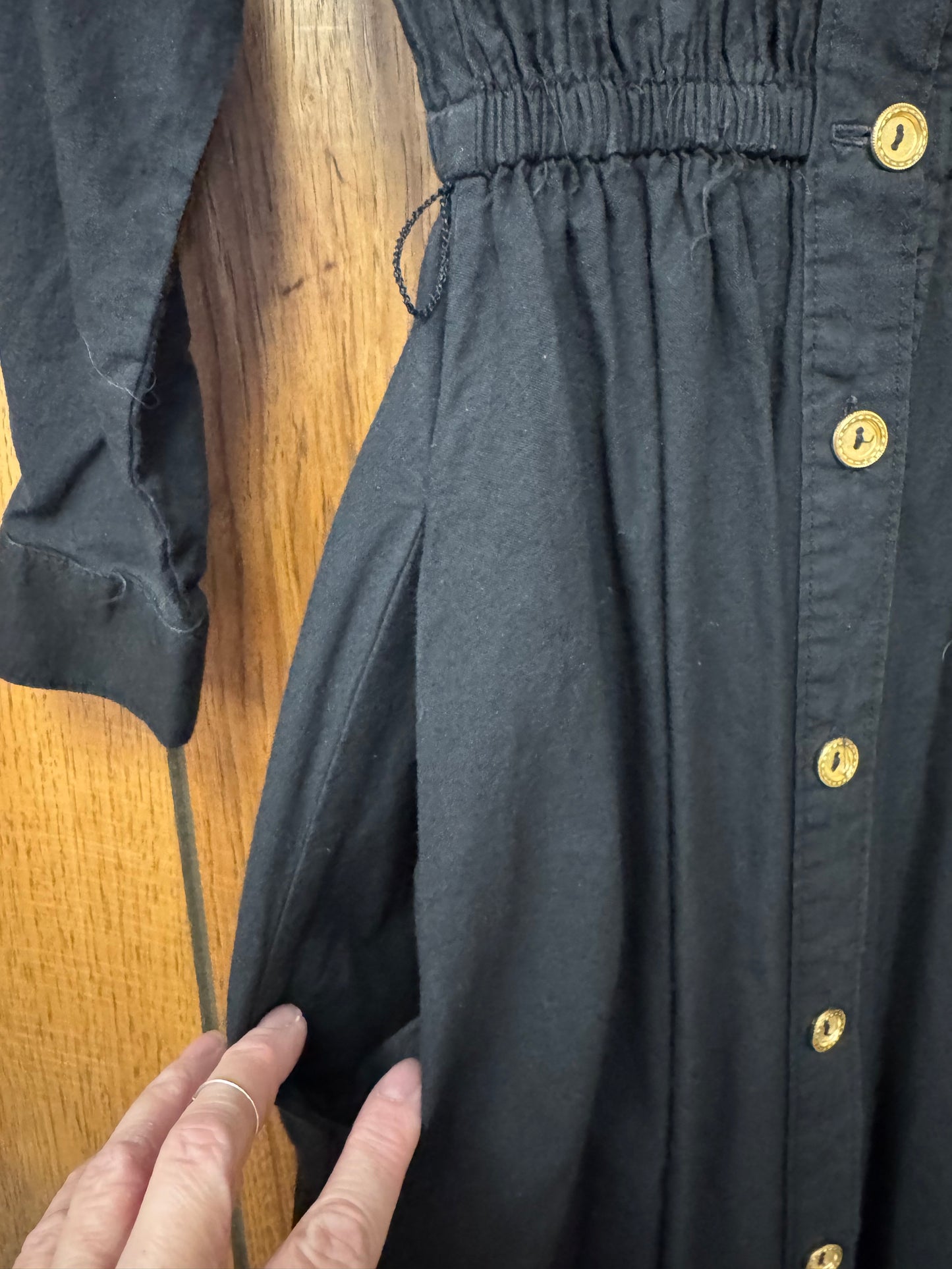 Vintage Western Dress with Roses