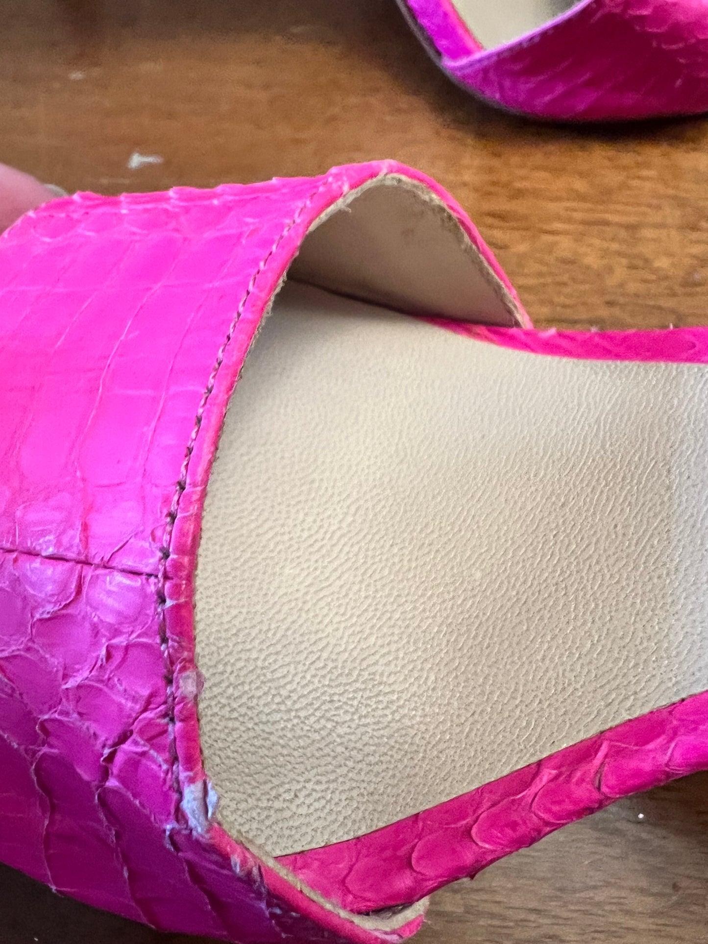 Hot Pink Loeffler Randall Heels size 6.5