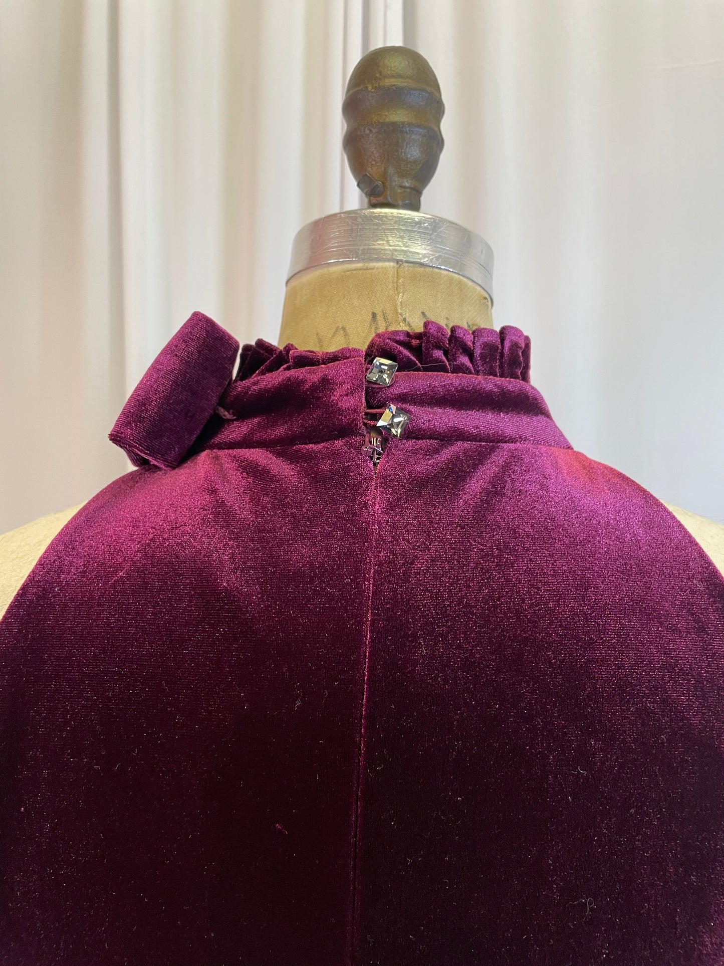 NWT Ted Baker Burgundy Velvet Dress, size 5