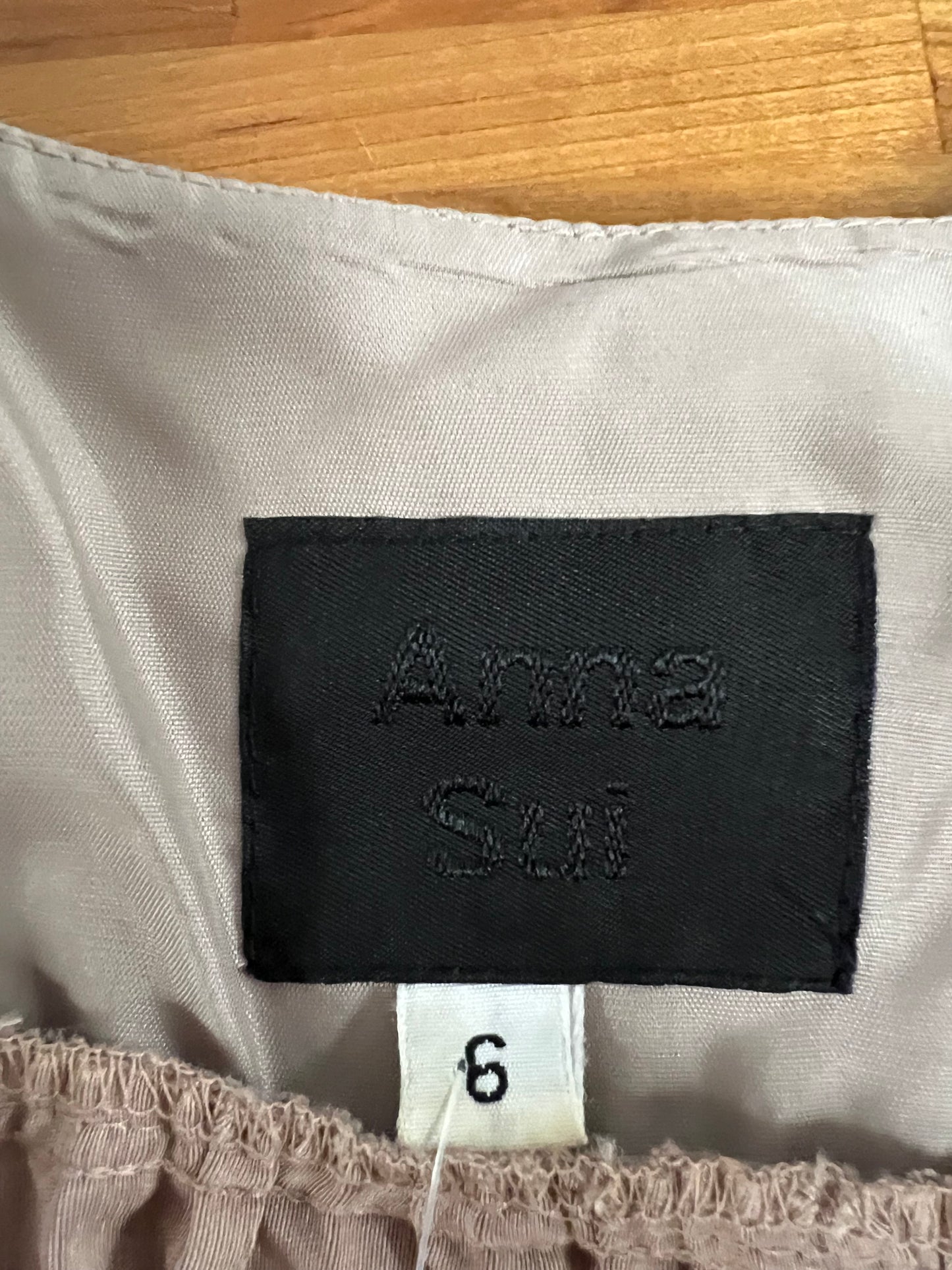 Vintage Anna Sui Pink Dress, size 6