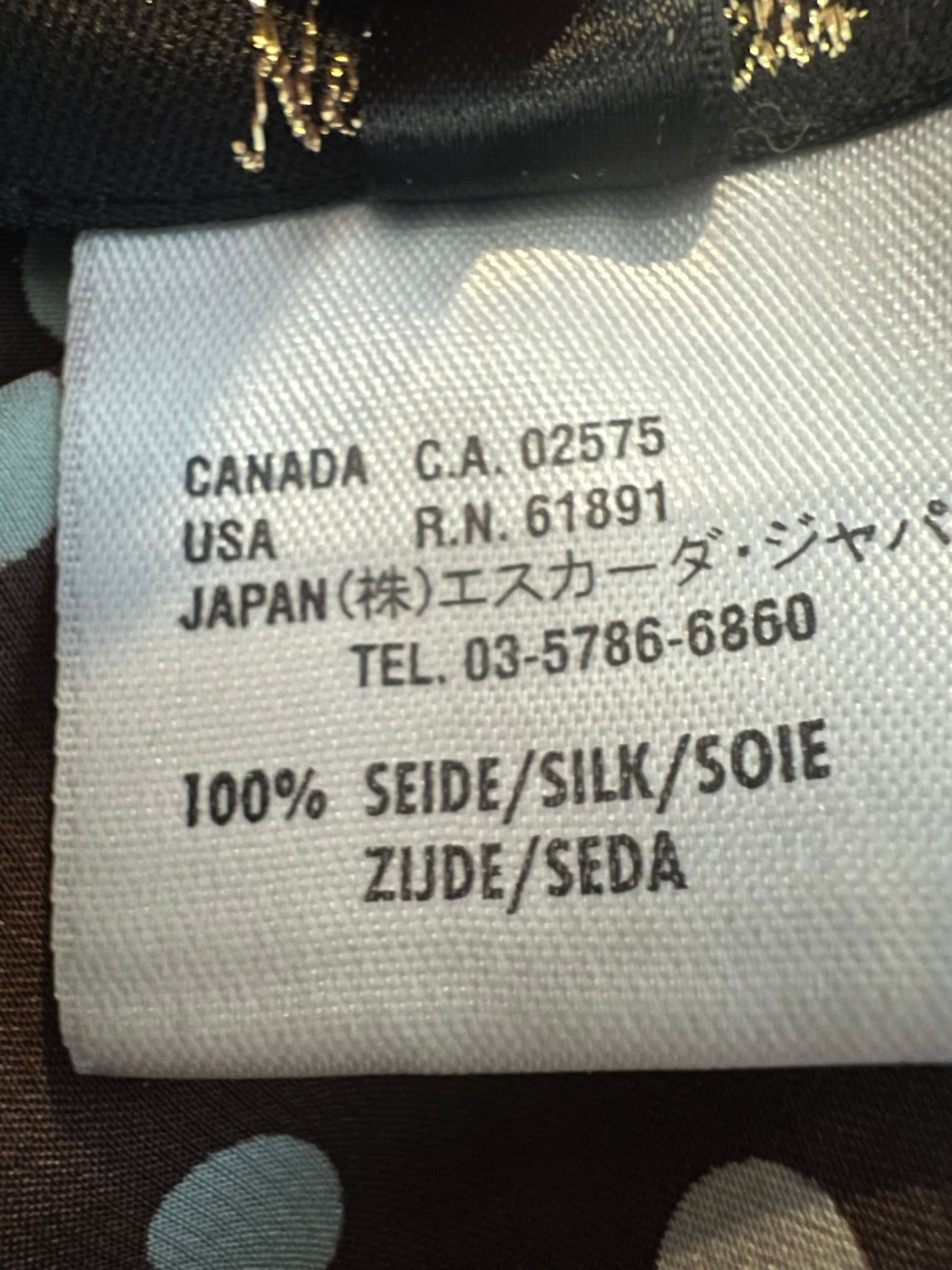 Escada Silk Skirt size 40