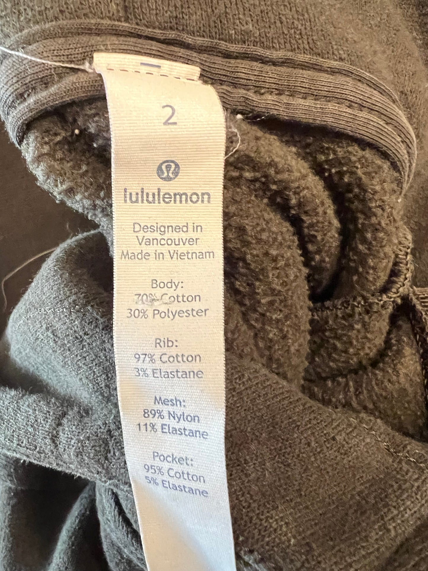 Lululemon Hoodie size 2