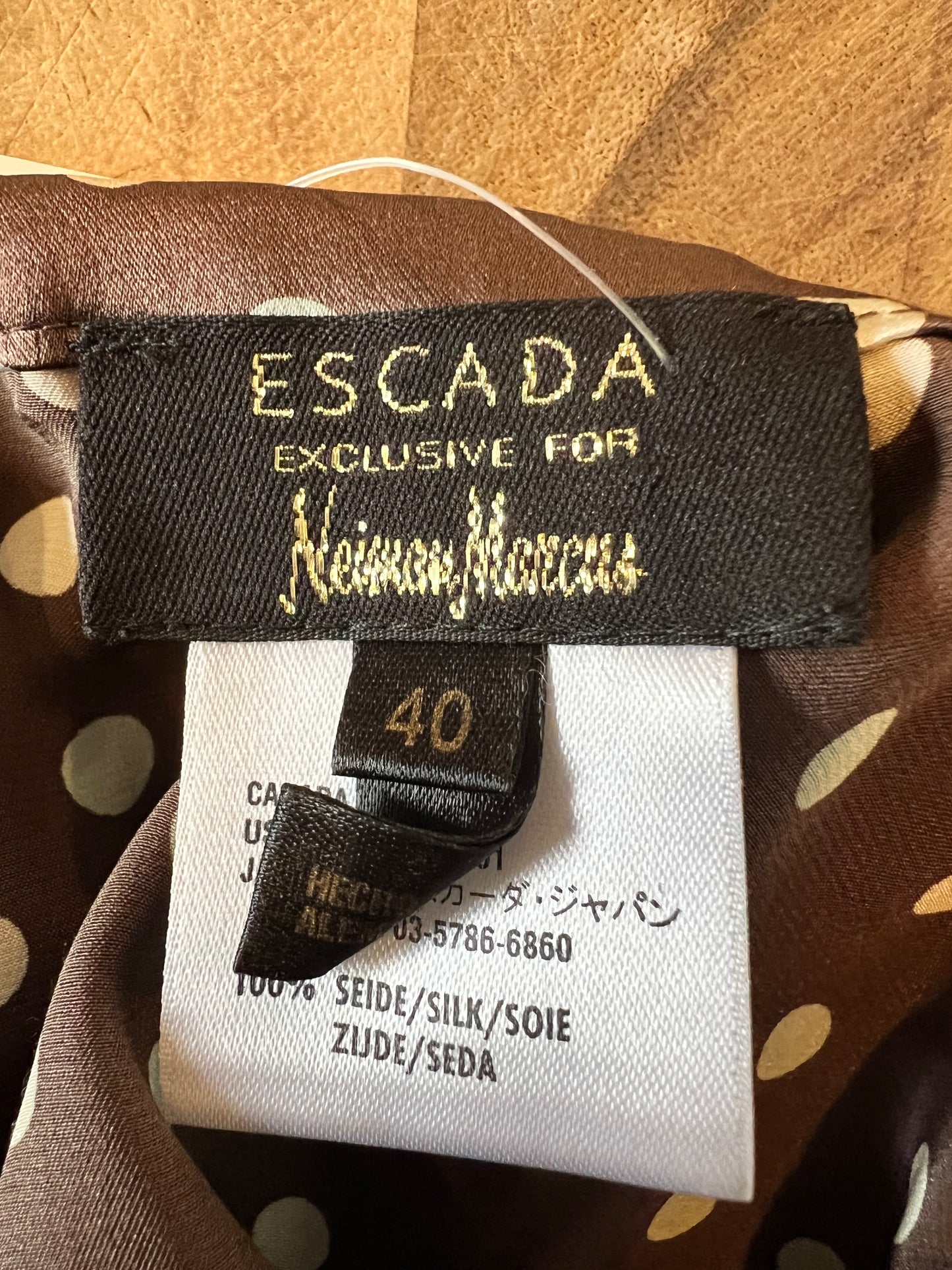 Escada Silk Skirt size 40