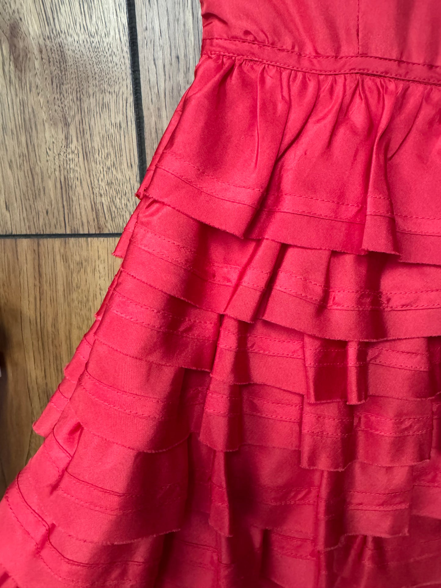 Betsey Johnson Vintage Red Dress size 2