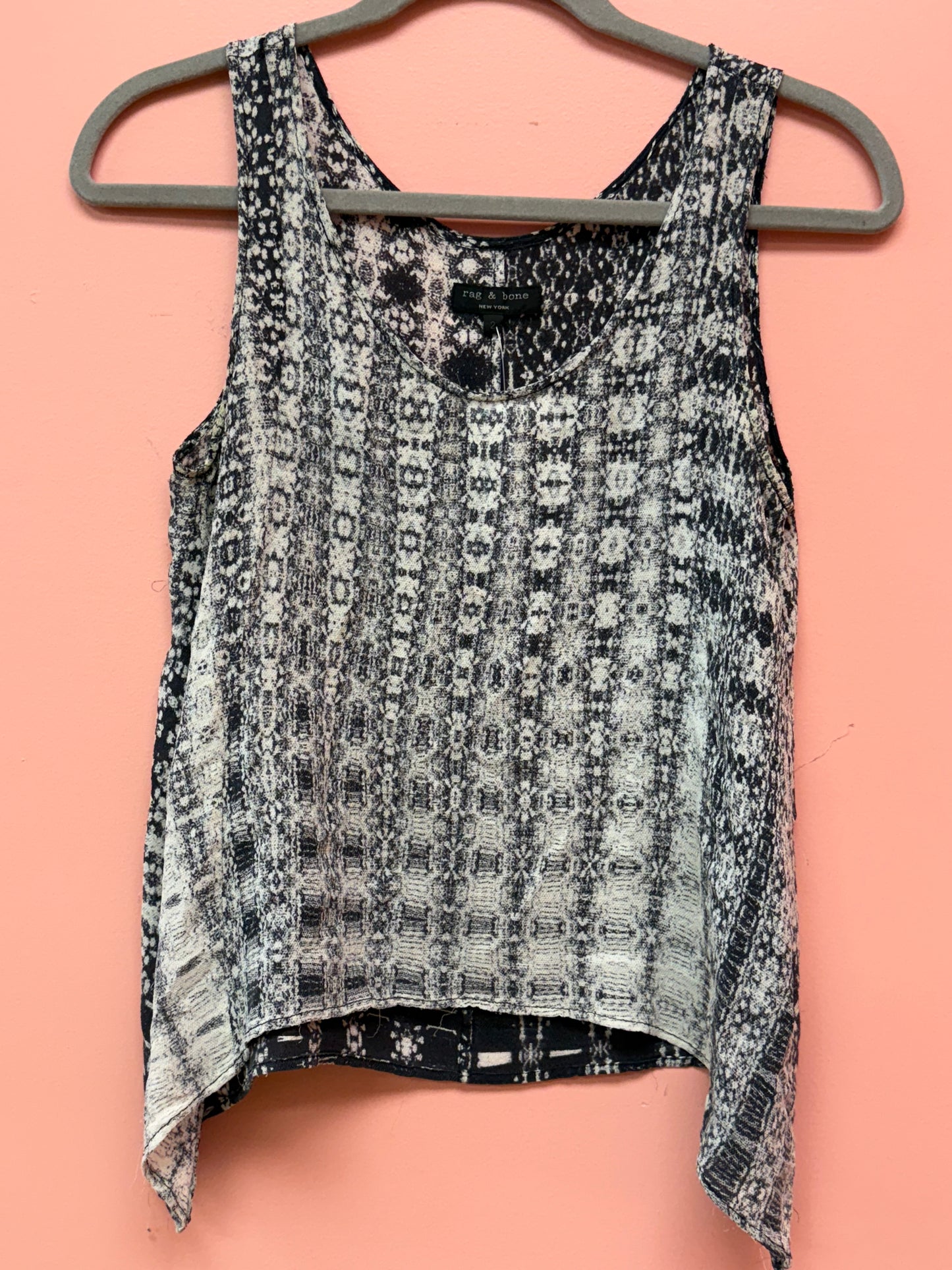 Rag and Bone Asymmetric Hem Tank
