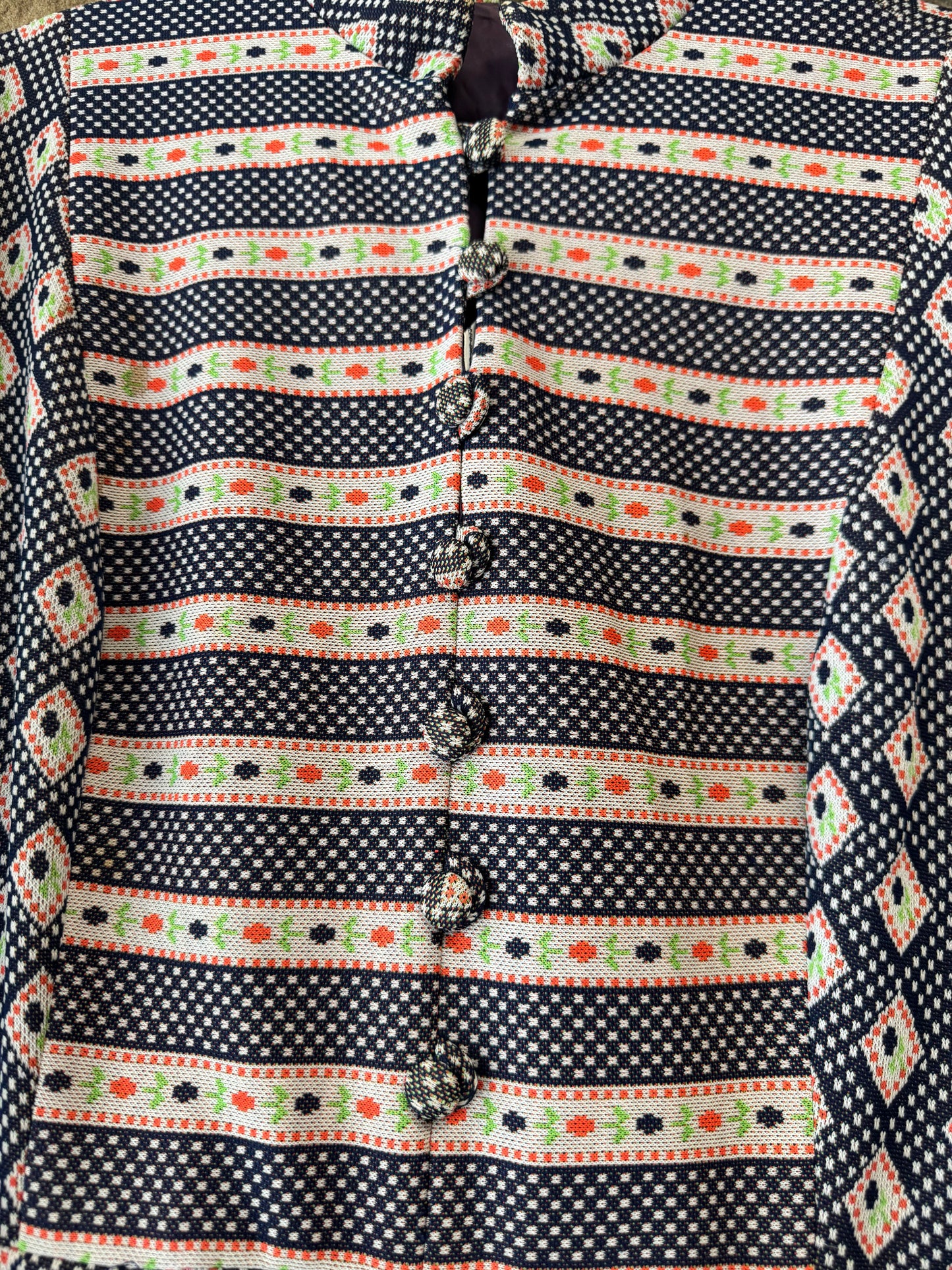 Vintage 60’s/70’s Long Sleeved Dress