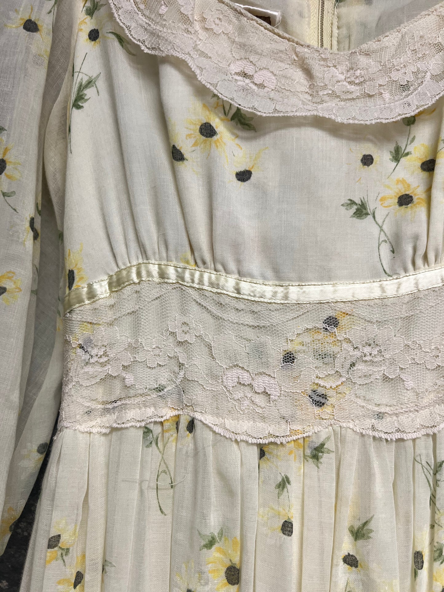 Vintage 70’s Gunne Sax Dress, size 9
