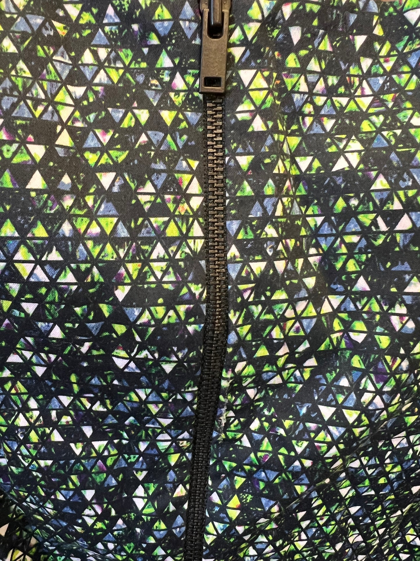 Cos Dress with Geometric Print, size 10