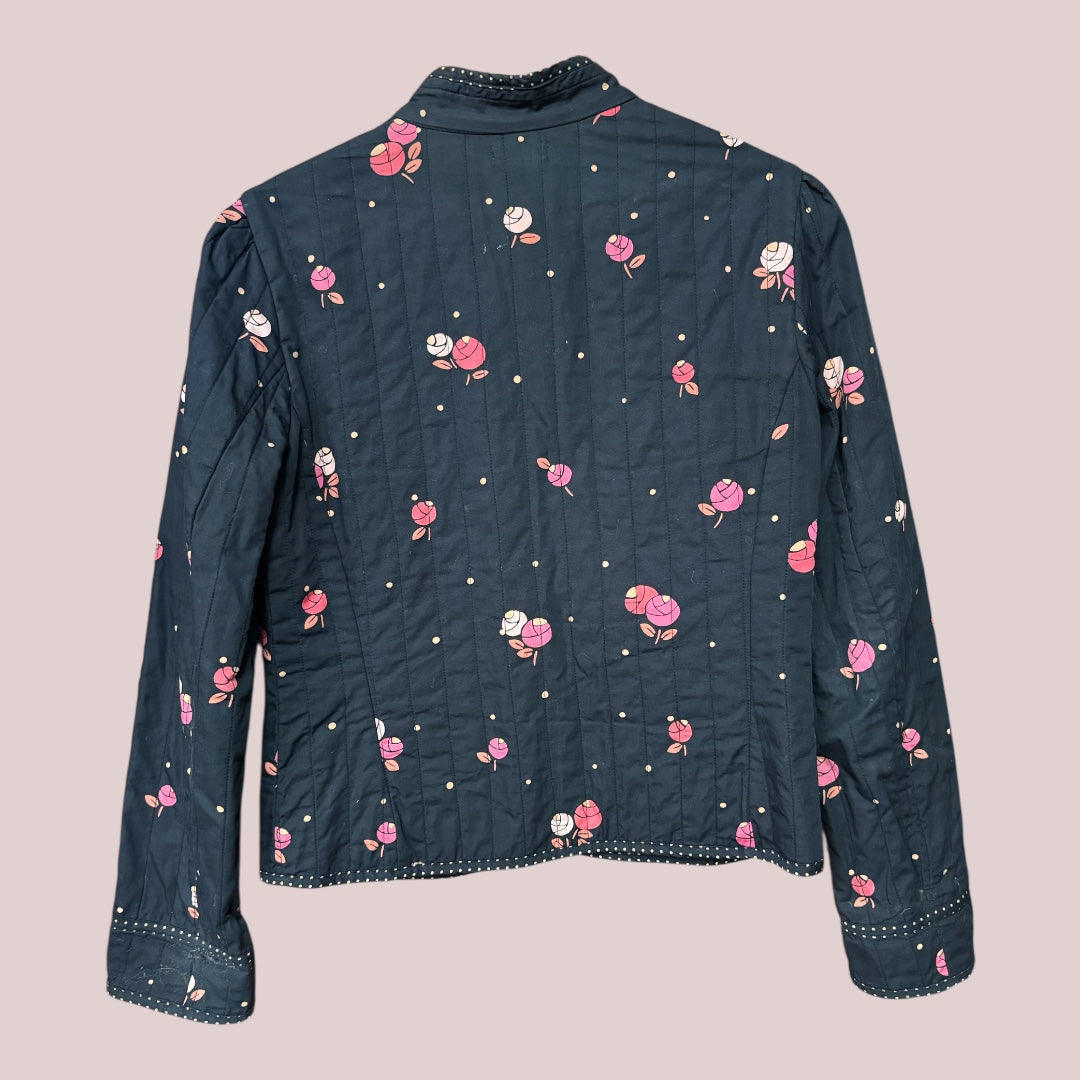 Odille Anthropologie Floral Jacket size 4