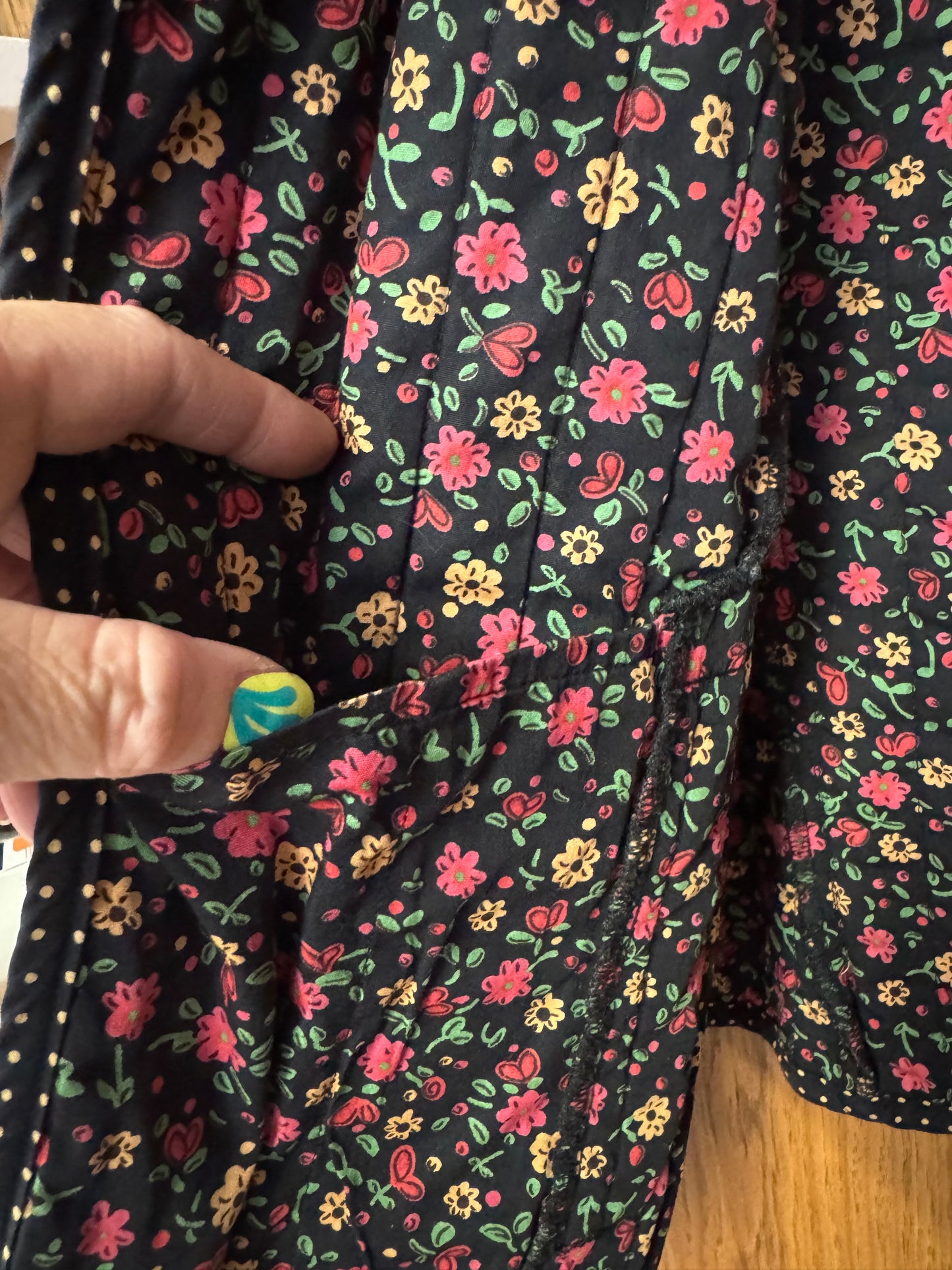 Odille Anthropologie Floral Jacket size 4