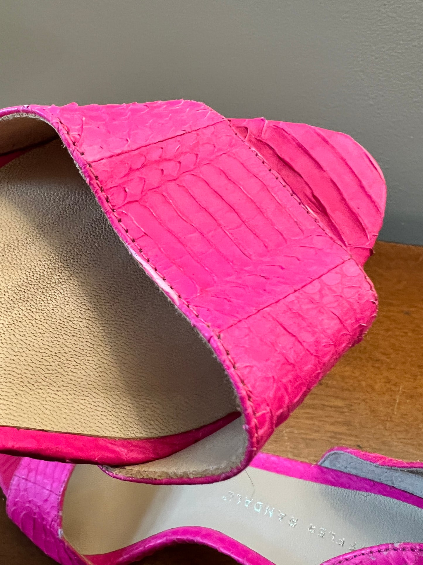 Hot Pink Loeffler Randall Heels size 6.5