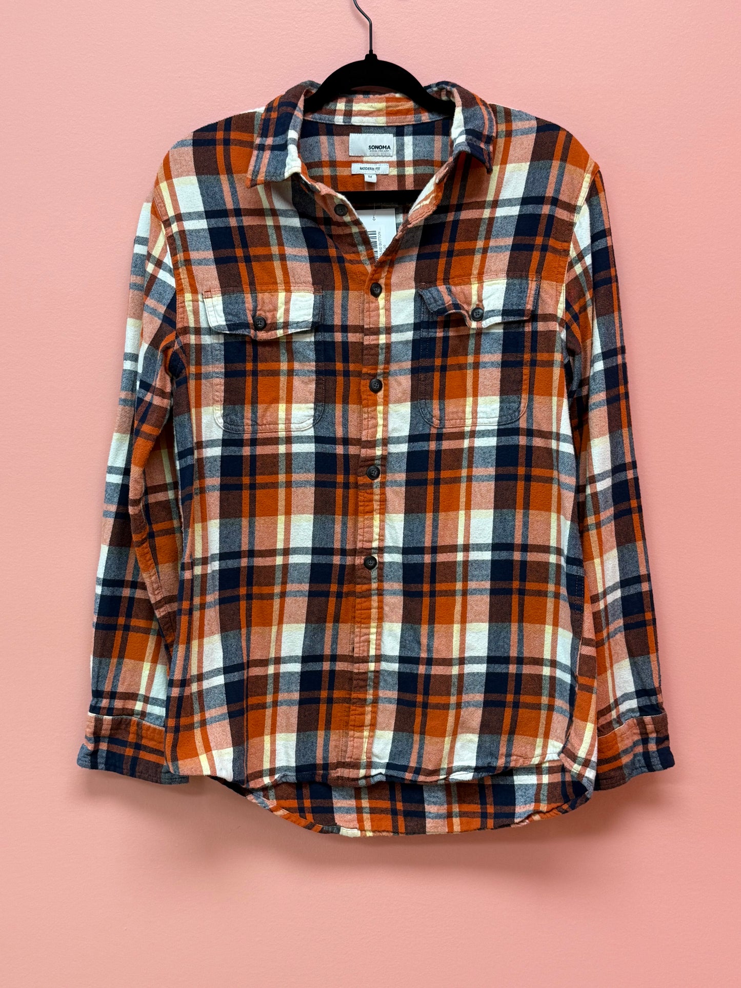 Plaid Flannel Button Down