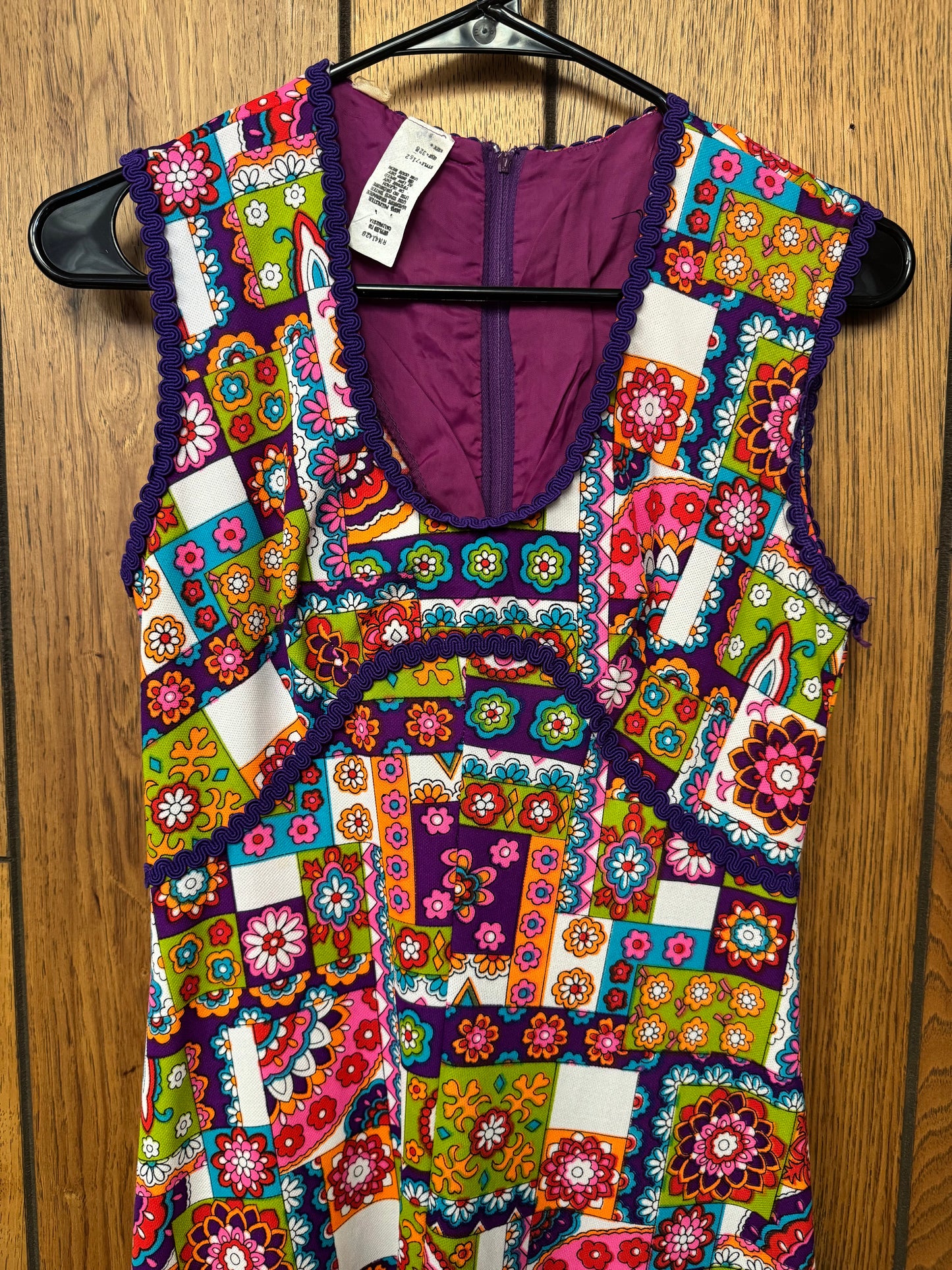 Vintage 60s/70s Maxi Dress