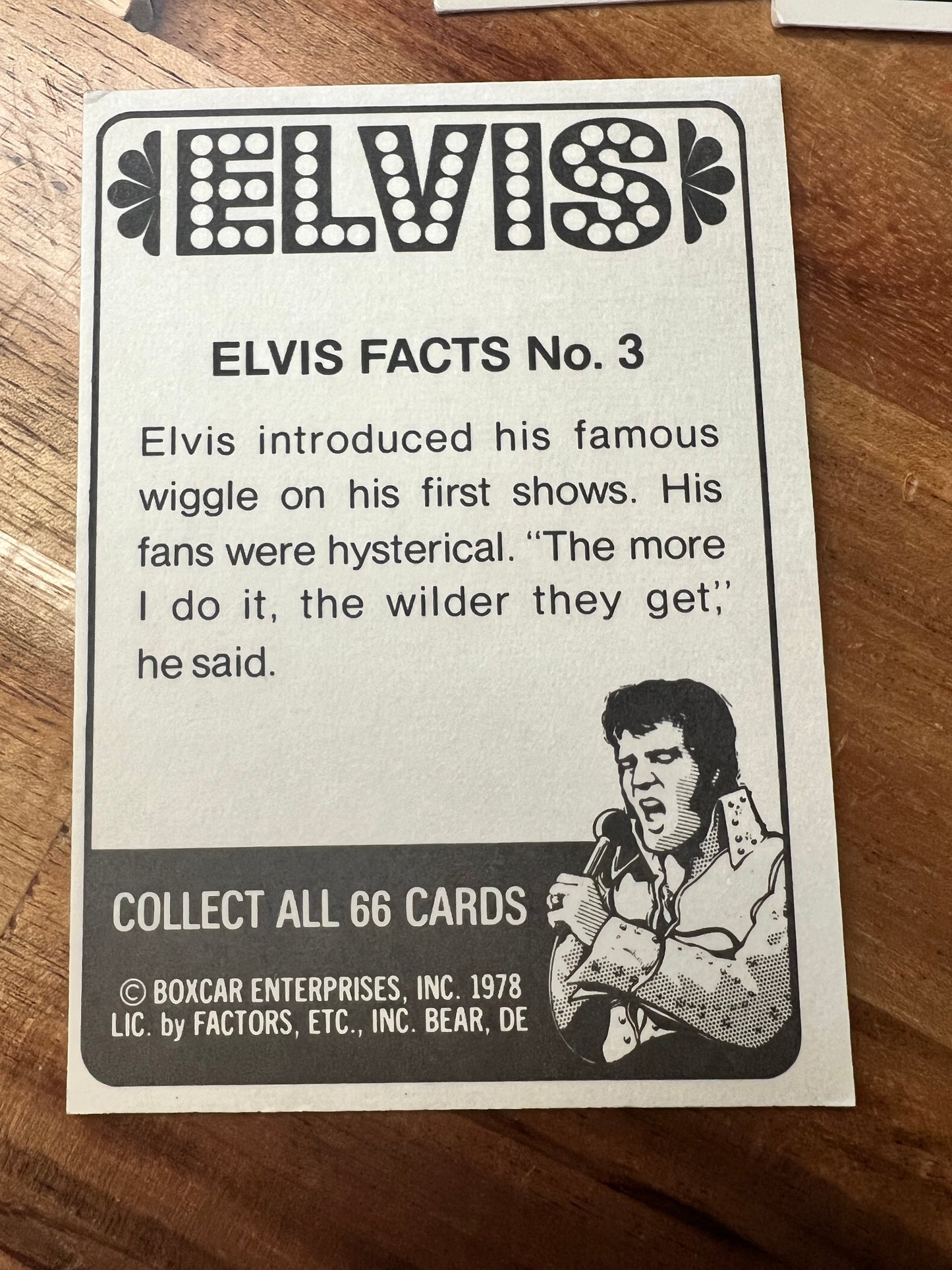 10-Pack Elvis Presley Trading Cards 1978