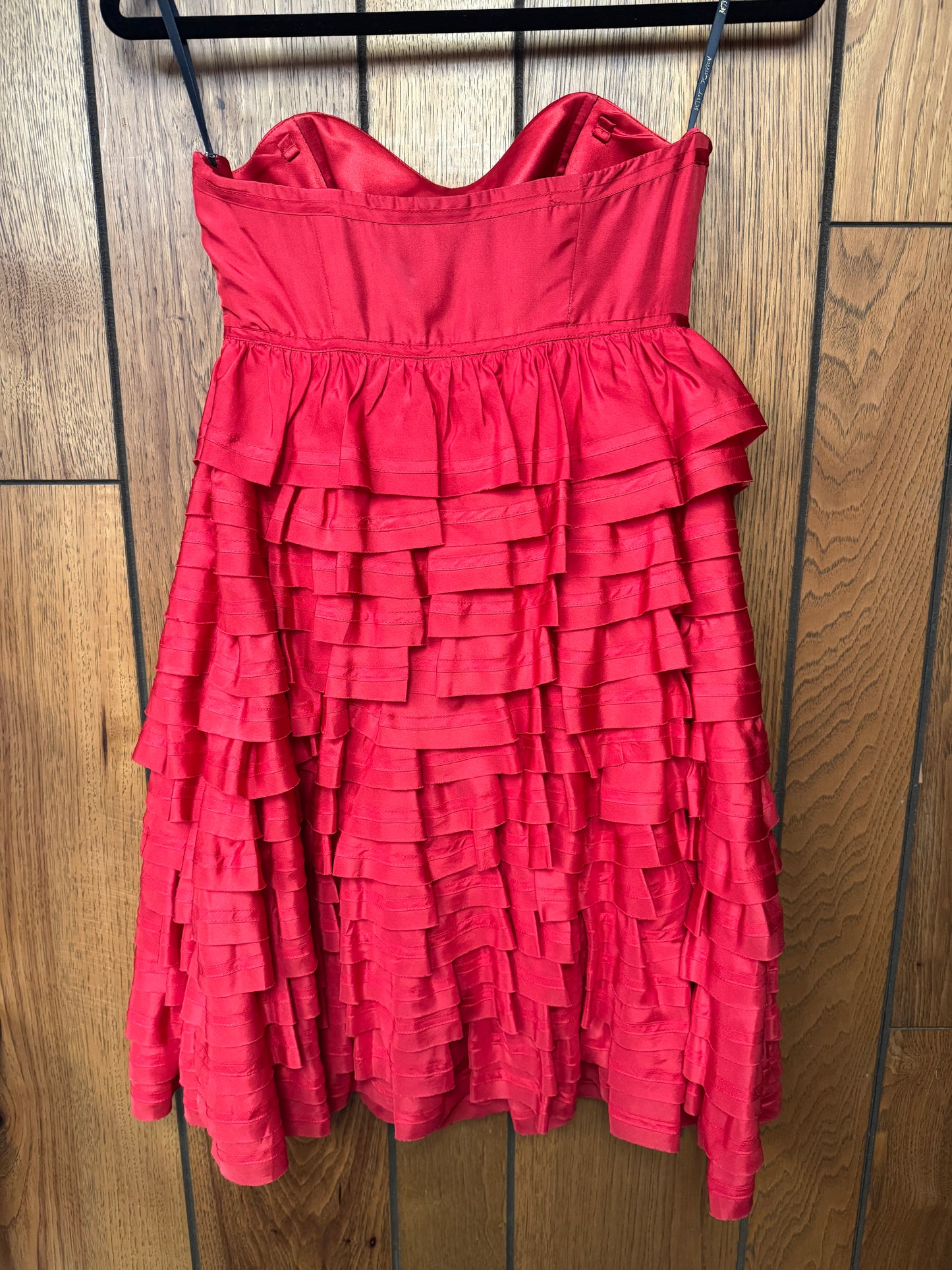 Betsey Johnson Vintage Red Dress size 2