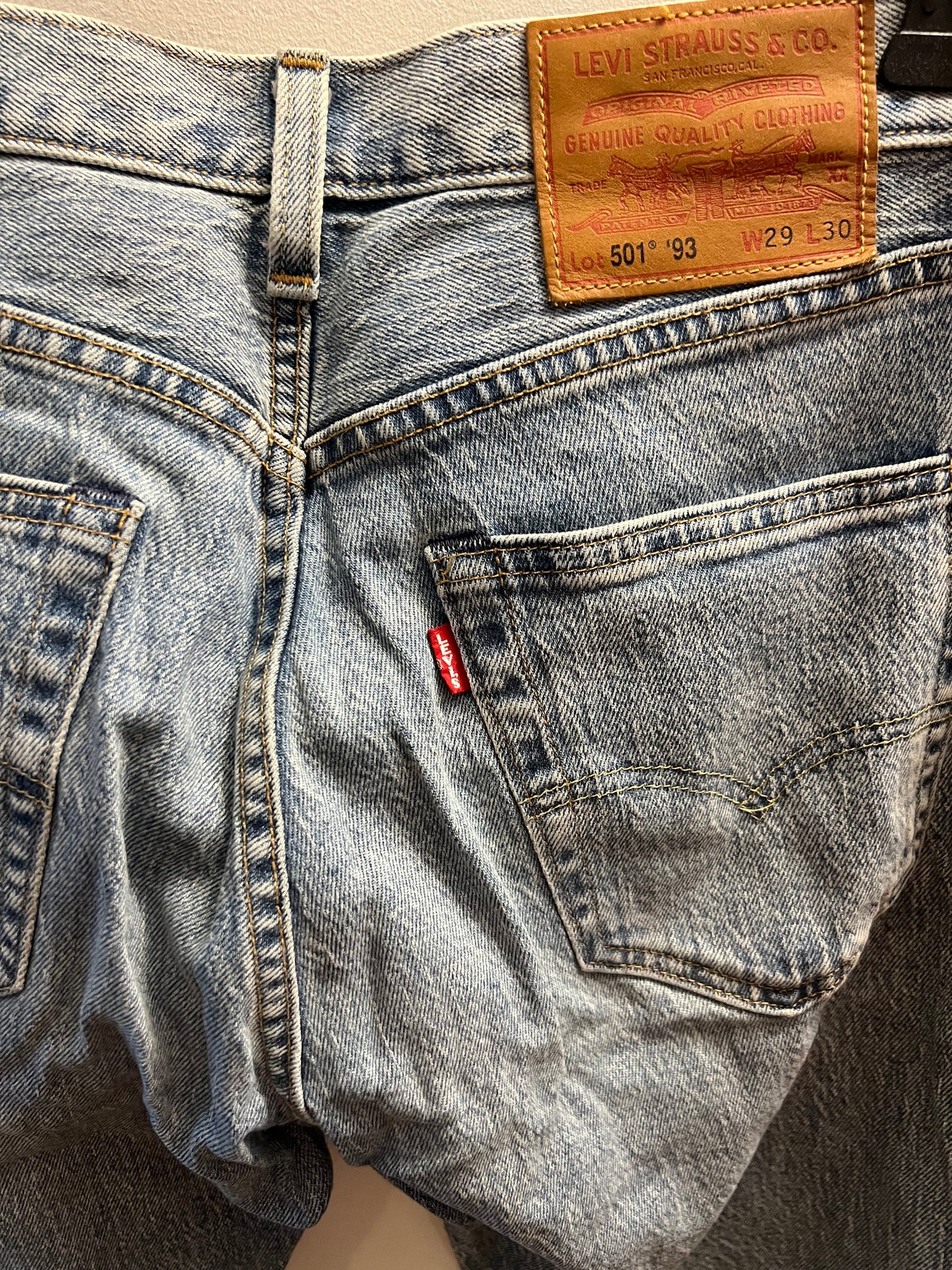 Levi’s 501 ‘93 Jeans—size 29x30