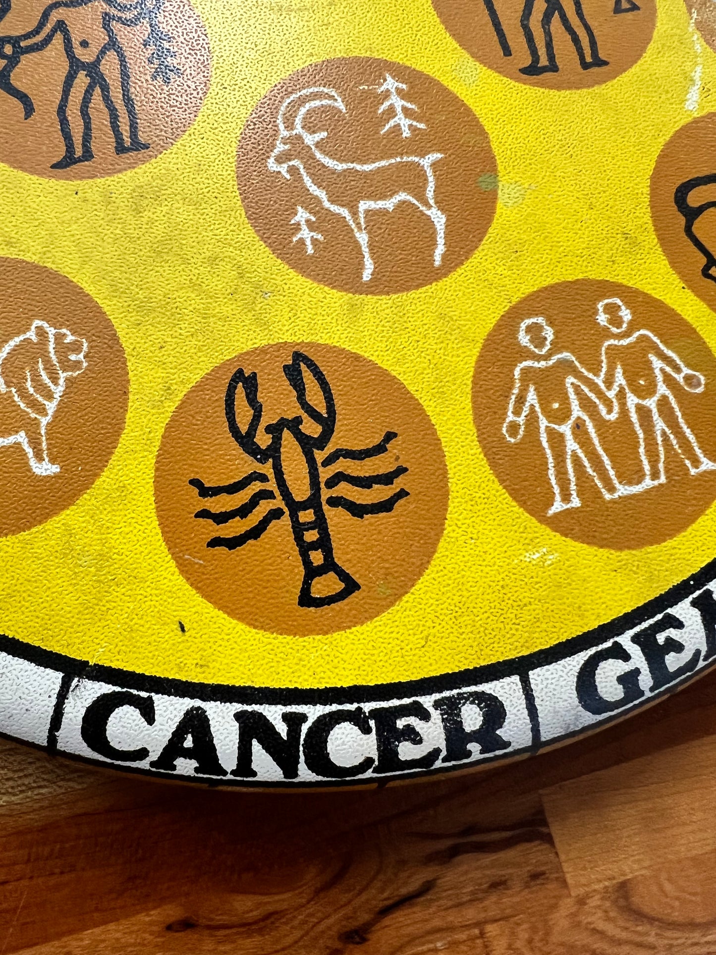 Vintage Zodiac-themed Bathroom Scale