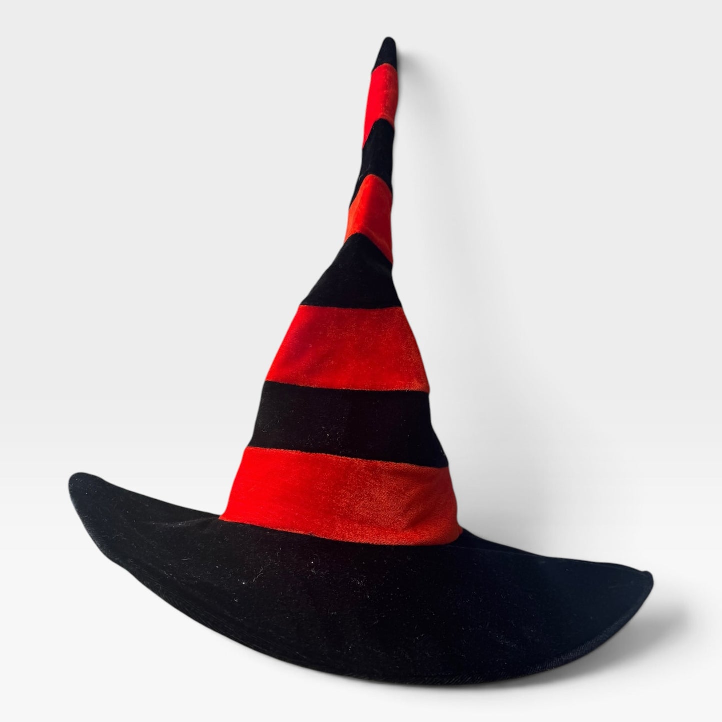 Witch’s Hat, Black & Orange Striped, Halloween, Adult Costume