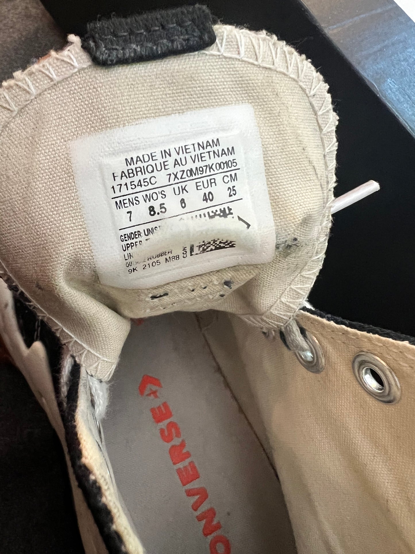 Platform Sneakers Converse Run Star Motion, size 8.5