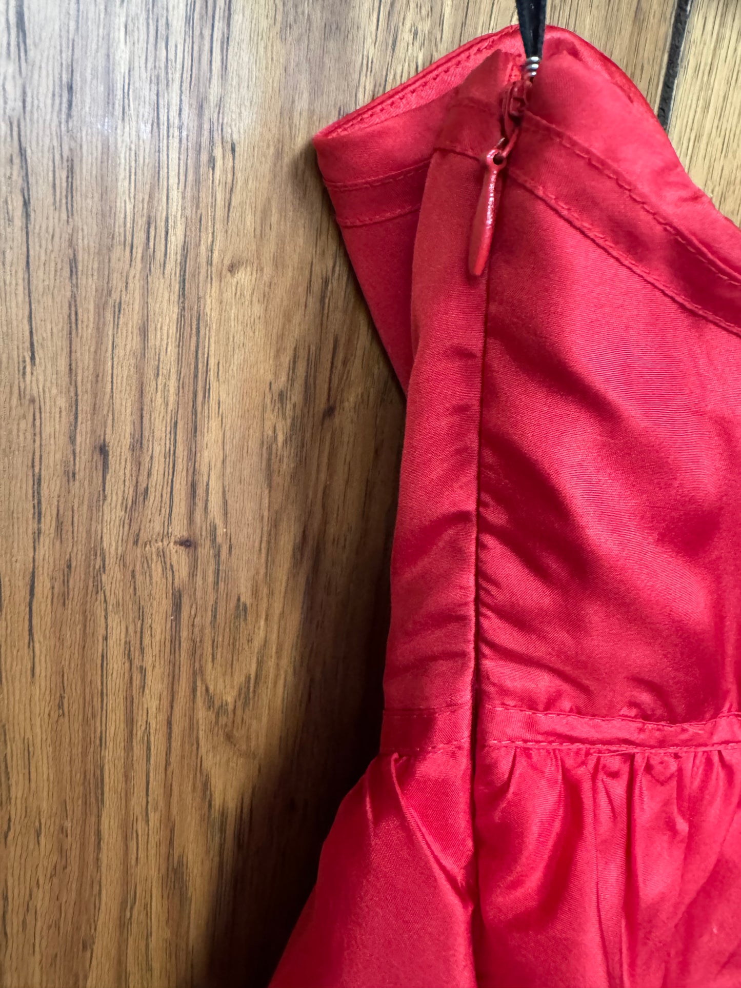 Betsey Johnson Vintage Red Dress size 2