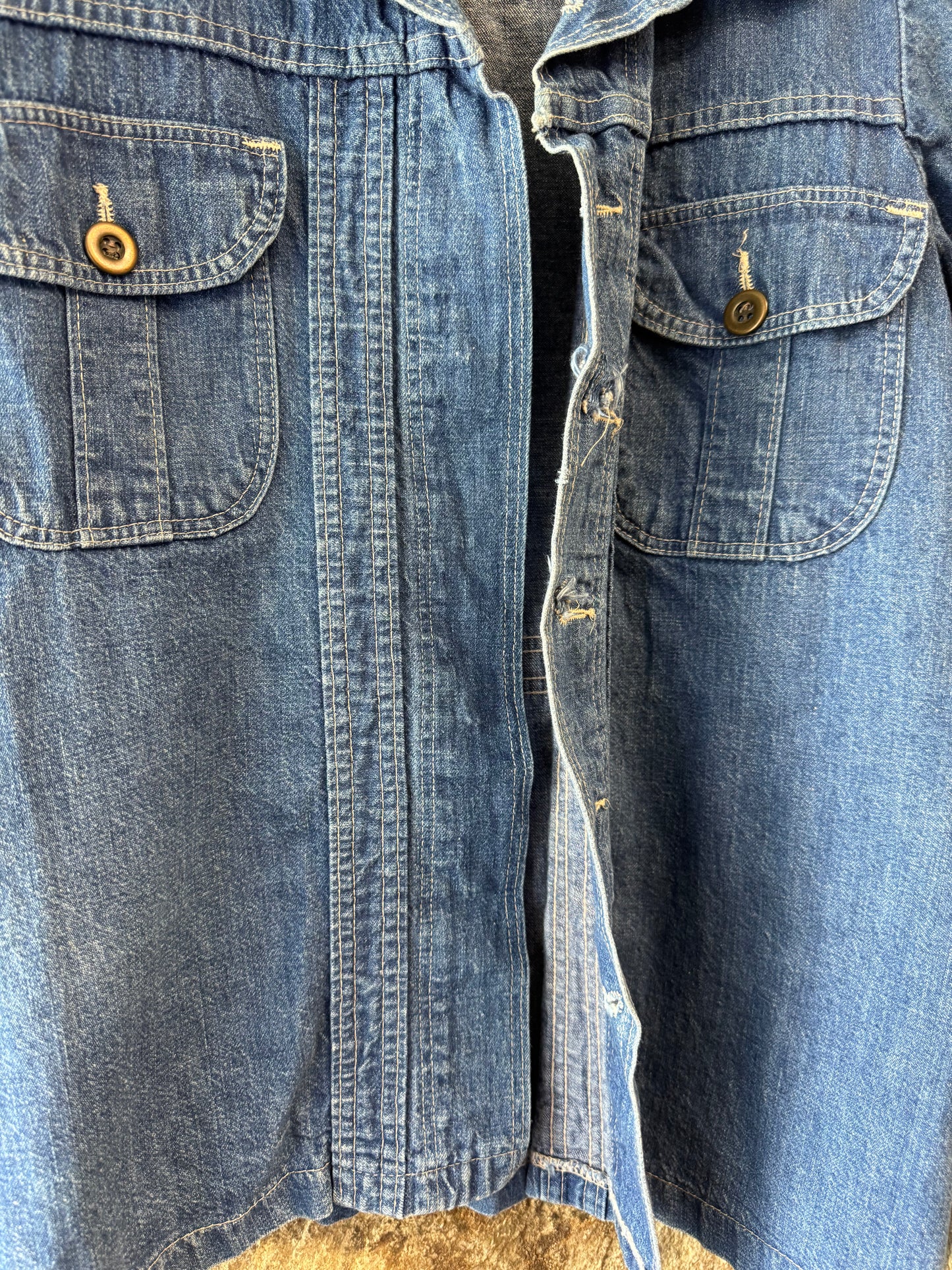 Vintage Denim Shirt/Jacket, size m