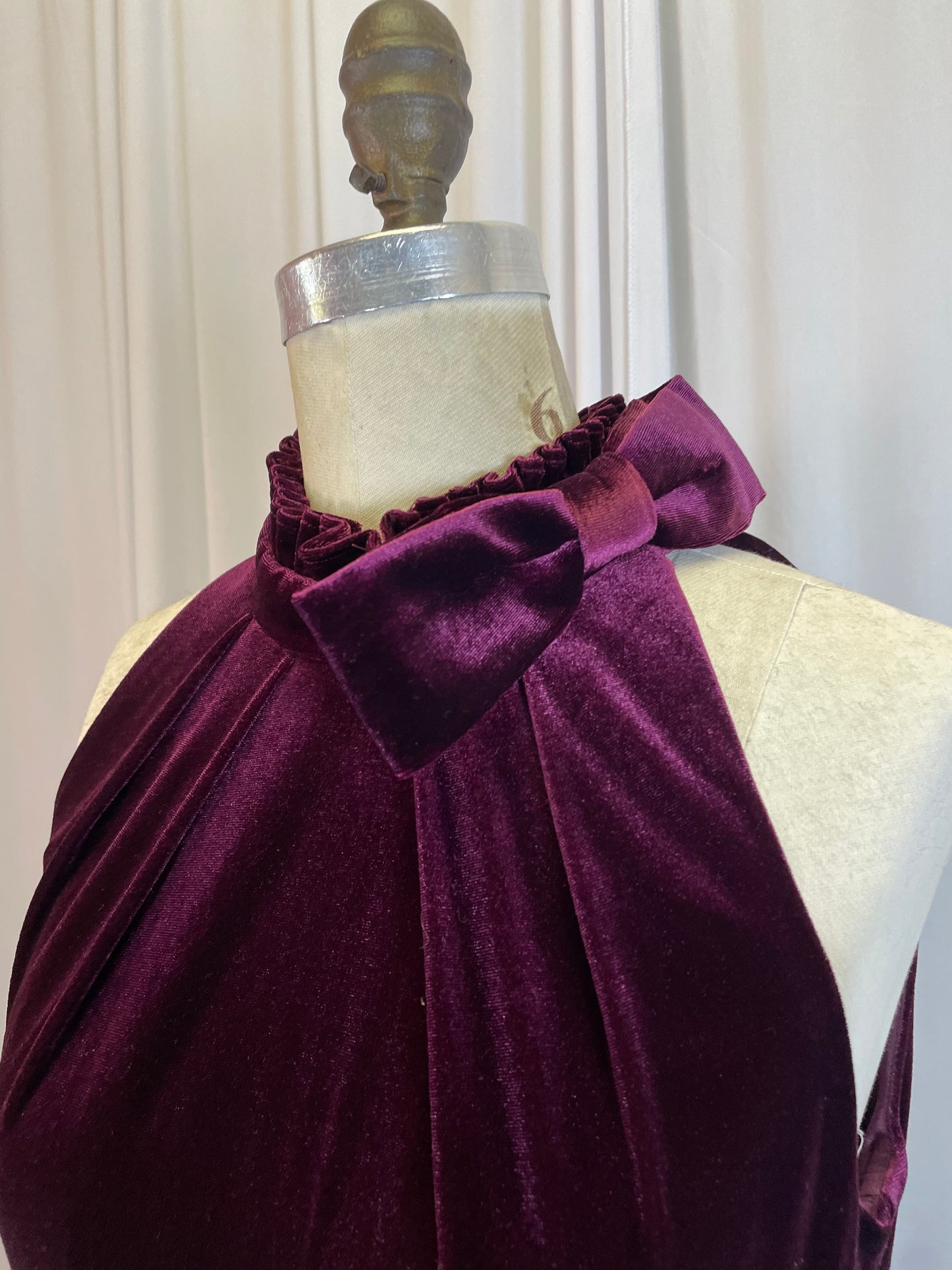 NWT Ted Baker Burgundy Velvet Dress, size 5