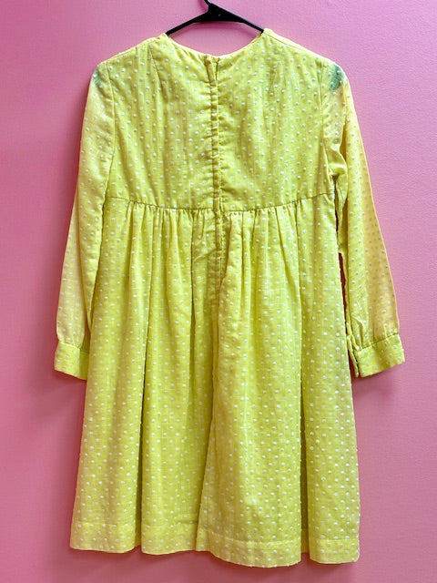 Sunshine Daisy Dot Vintage Dress